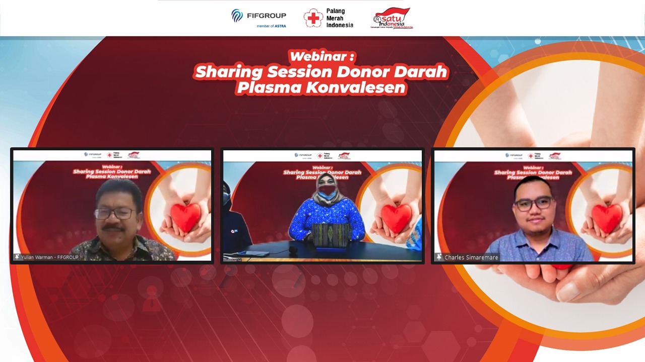 CSR FIFGROUP Webinar : Donor Darah Plasma Konvalesen, Yuk Menjadi Pendonor