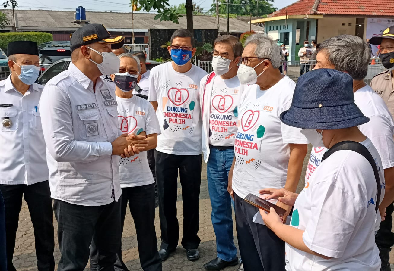 Sentra Vaksinasi UID-YIUS di Kabupaten Tangerang, Perluasan Jangkauan Vaksinasi massal