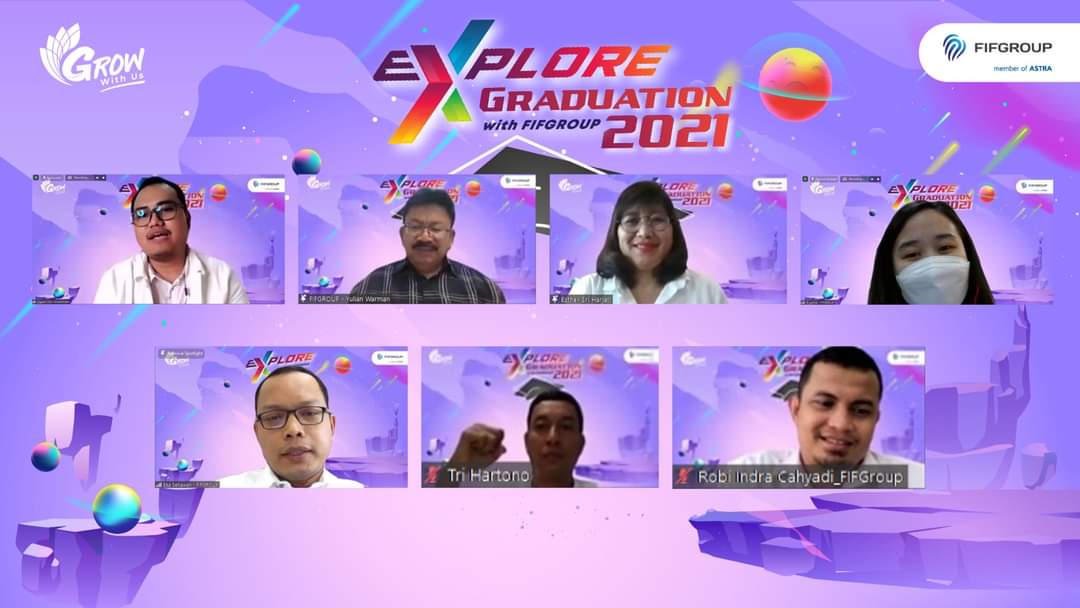 Pelajar Lampung dan Palu Siap Masuk Dunia Kerja dalam Graduation Ceremony FIFGROUP Explore 2021