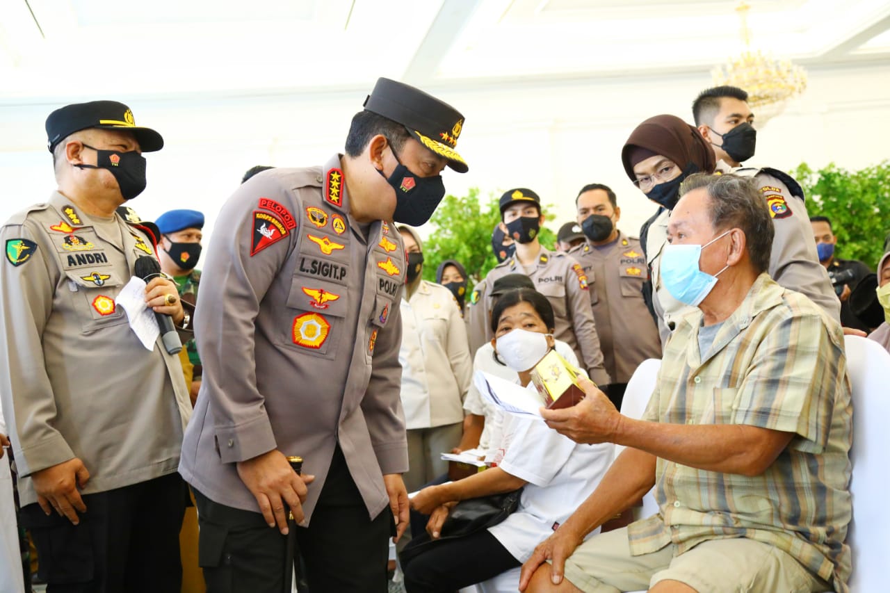 Kapolri Instruksikan Akselerasi ke Lansia dan Anak-Anak