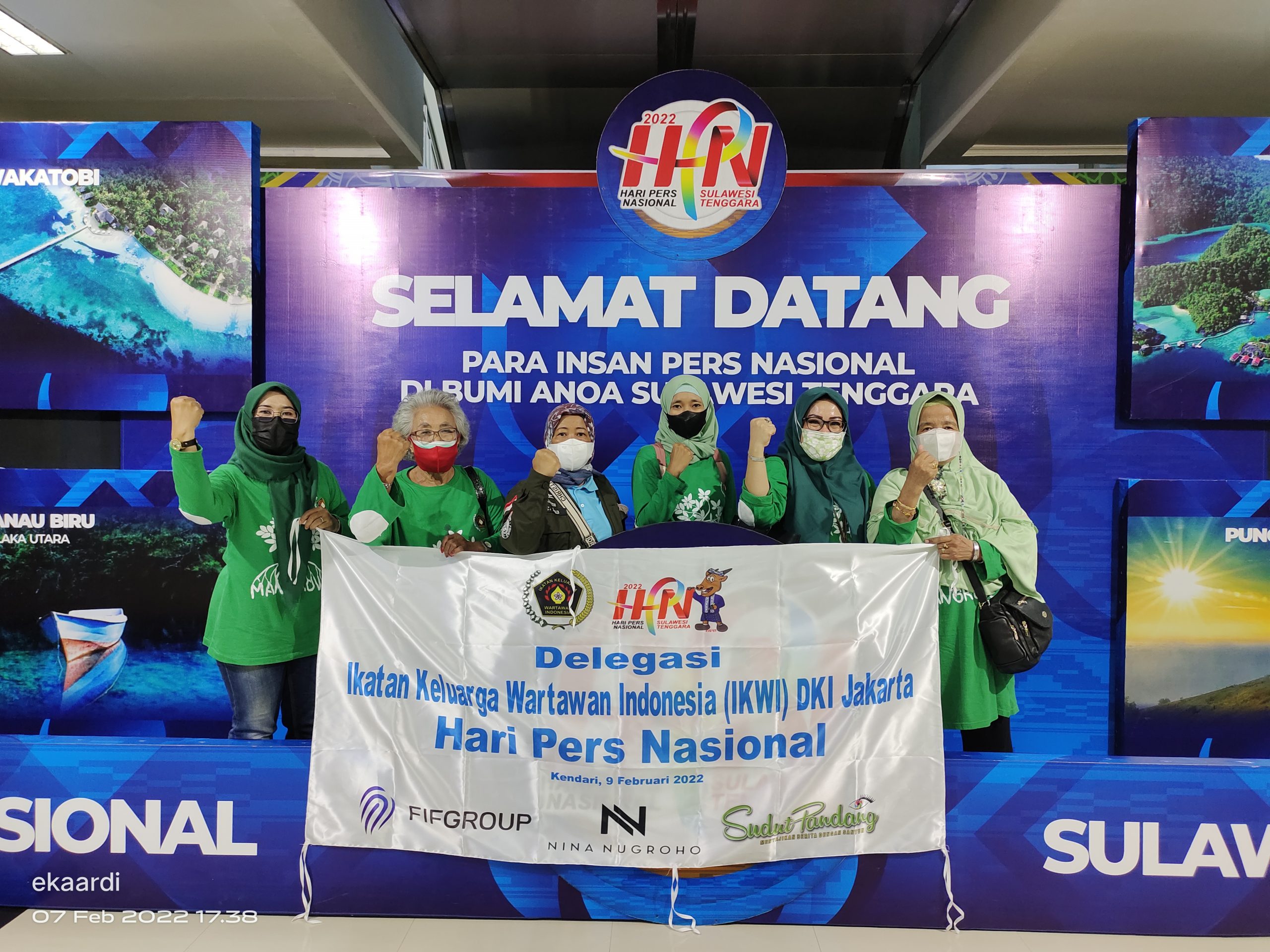 Dalam Rangka HPN 2022 Kendari, IKWI DKI Jakarta Ambil Bagian di Mukernas