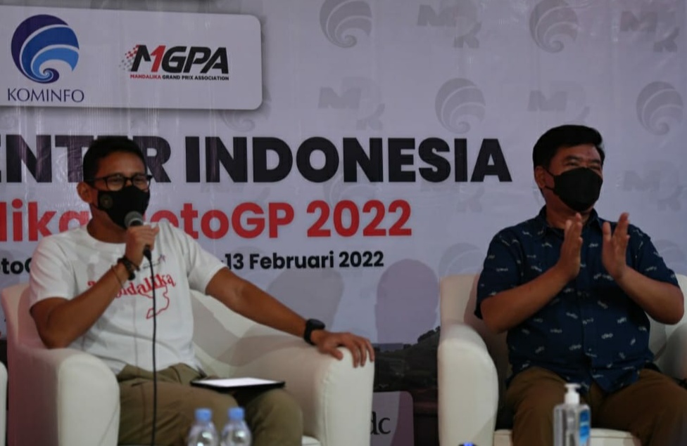 Kominfo Inisiasi Kehadiran Media Center MotoGP 2022
