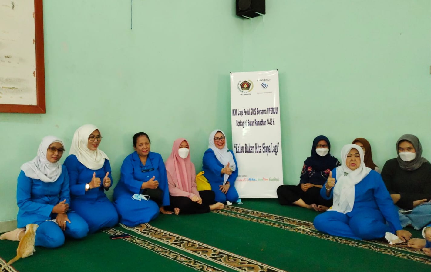 IKWI Jaya Peduli Salurkan Sembako di Bulan Ramadan