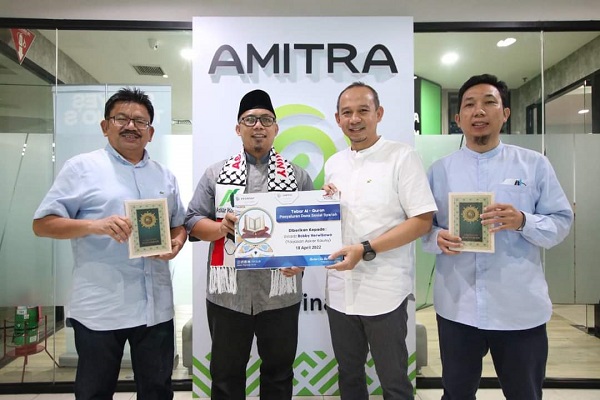 AMITRA Selenggarakan Program Tebar Al-Quran Nusantara di Bulan Ramadan