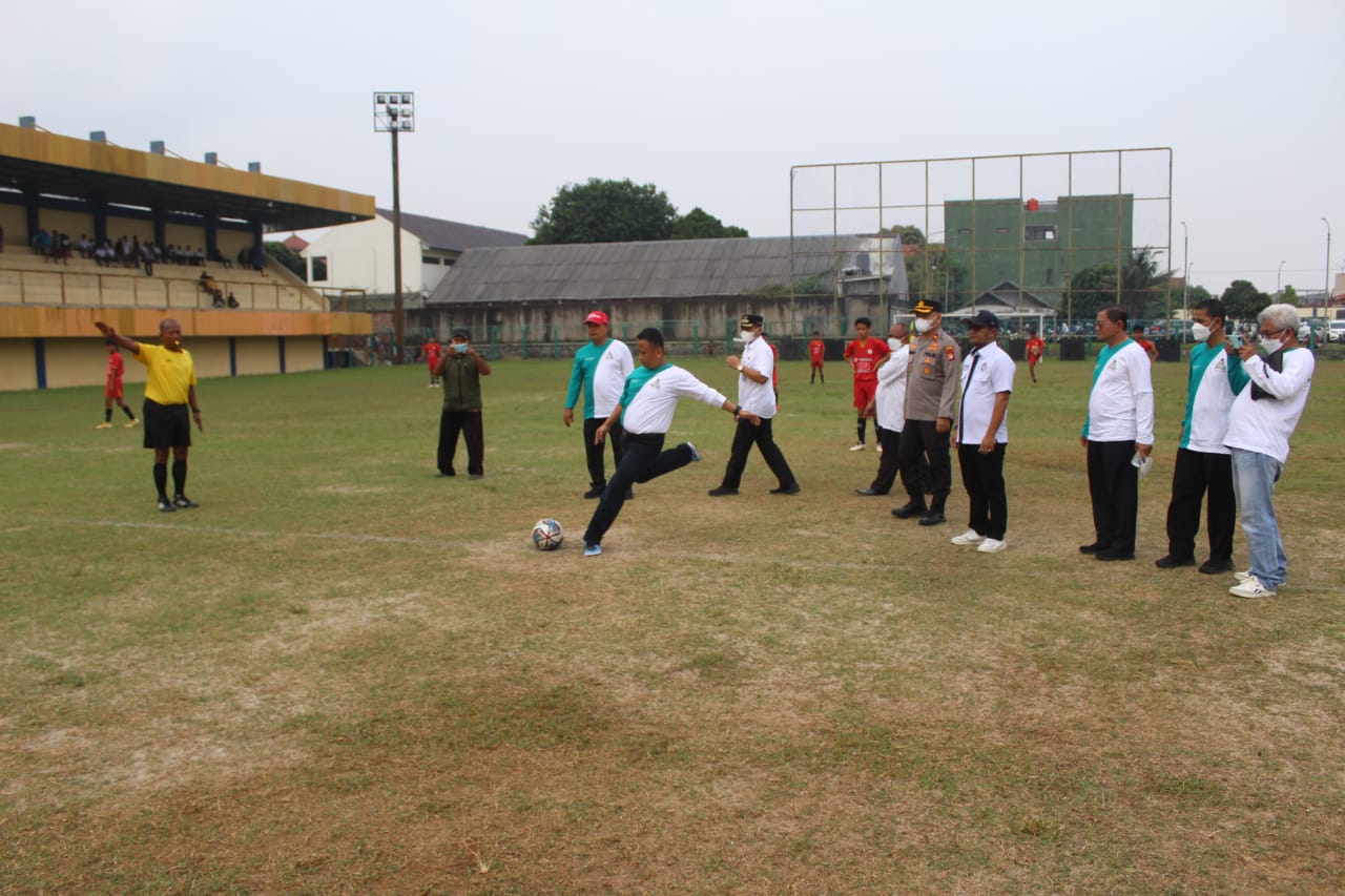 Dalam Rangka Memerihkan HUT Koperasi, Kota Depok Selenggarakan Turnamen Sepak Bola U-14