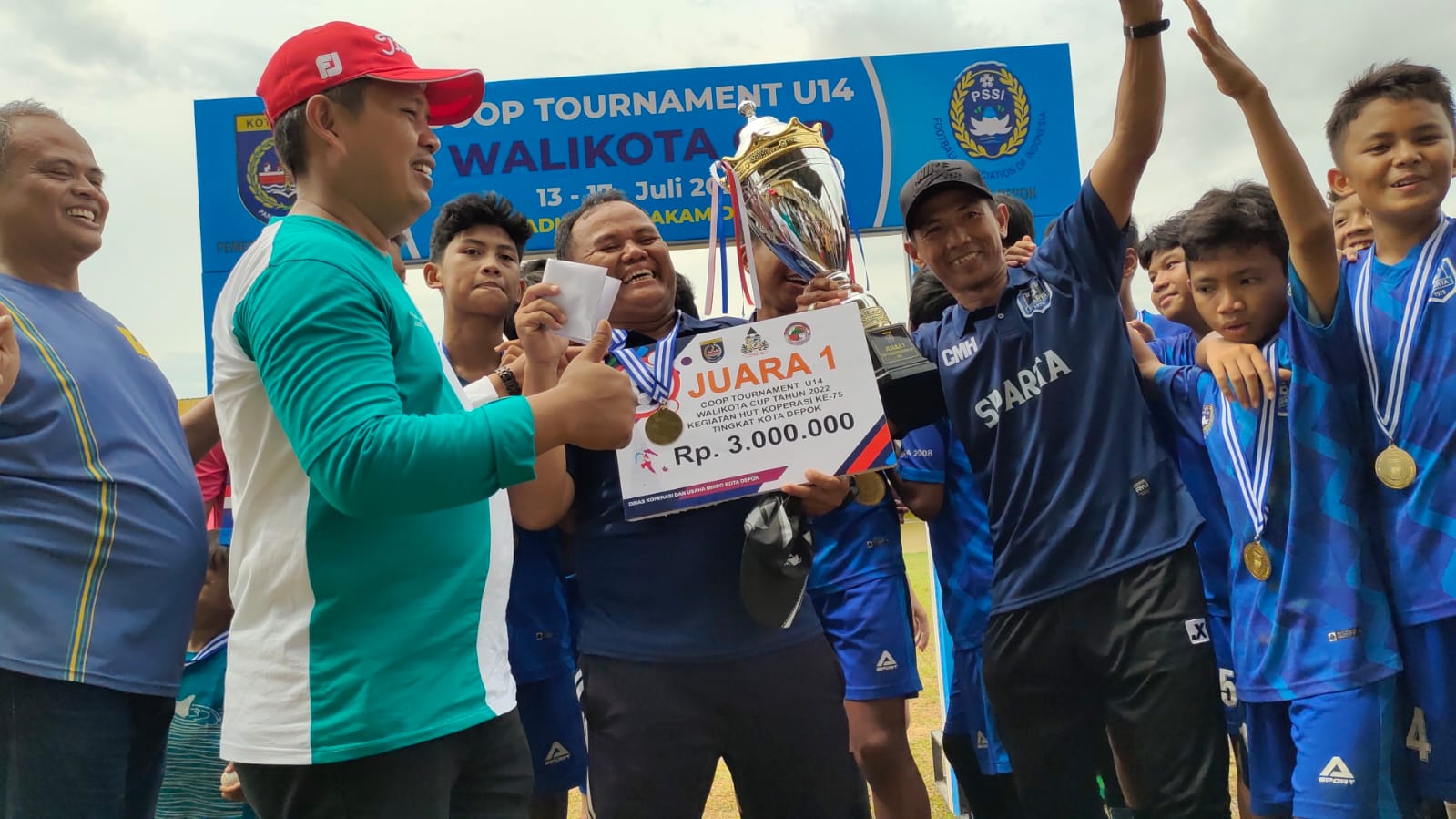 Kadis DKUM Kota Depok: Antusias Luar Biasa Turnamen Sepak Bola Dalam Rangka Hari Koperasi ke-75