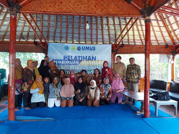 Pelatihan UMKM Desa Kaliwlingi,  di Fasilitasi Universitas Negeri Jakarta dan Universitas Muhadi Setiabudi (UMUS) Brebes