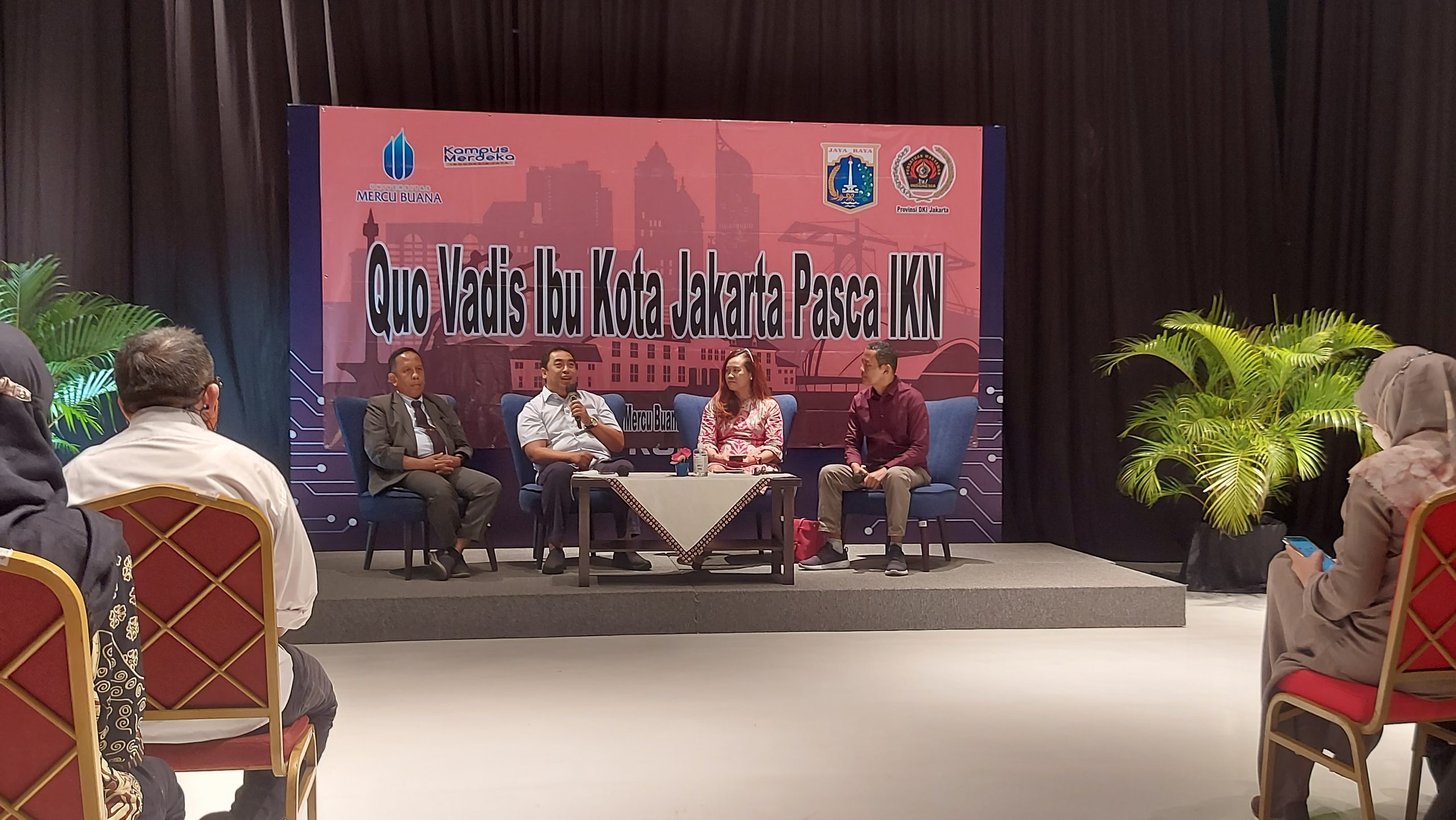 PWI Jaya-UMB, Diskusi Quo Vadis Ibu Kota Jakarta Pasca IKN