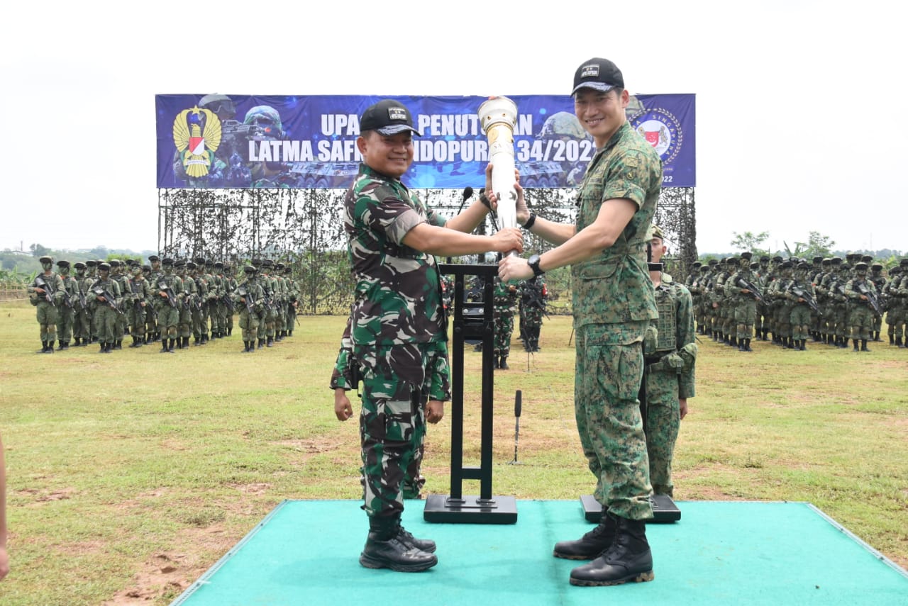 Tutup Latma Safkar Indopura-34/2022, Kasad: Saya Bangga Perajurit Kedua Angkatan Darat Cakap Mengolah Taktik dan Strategi