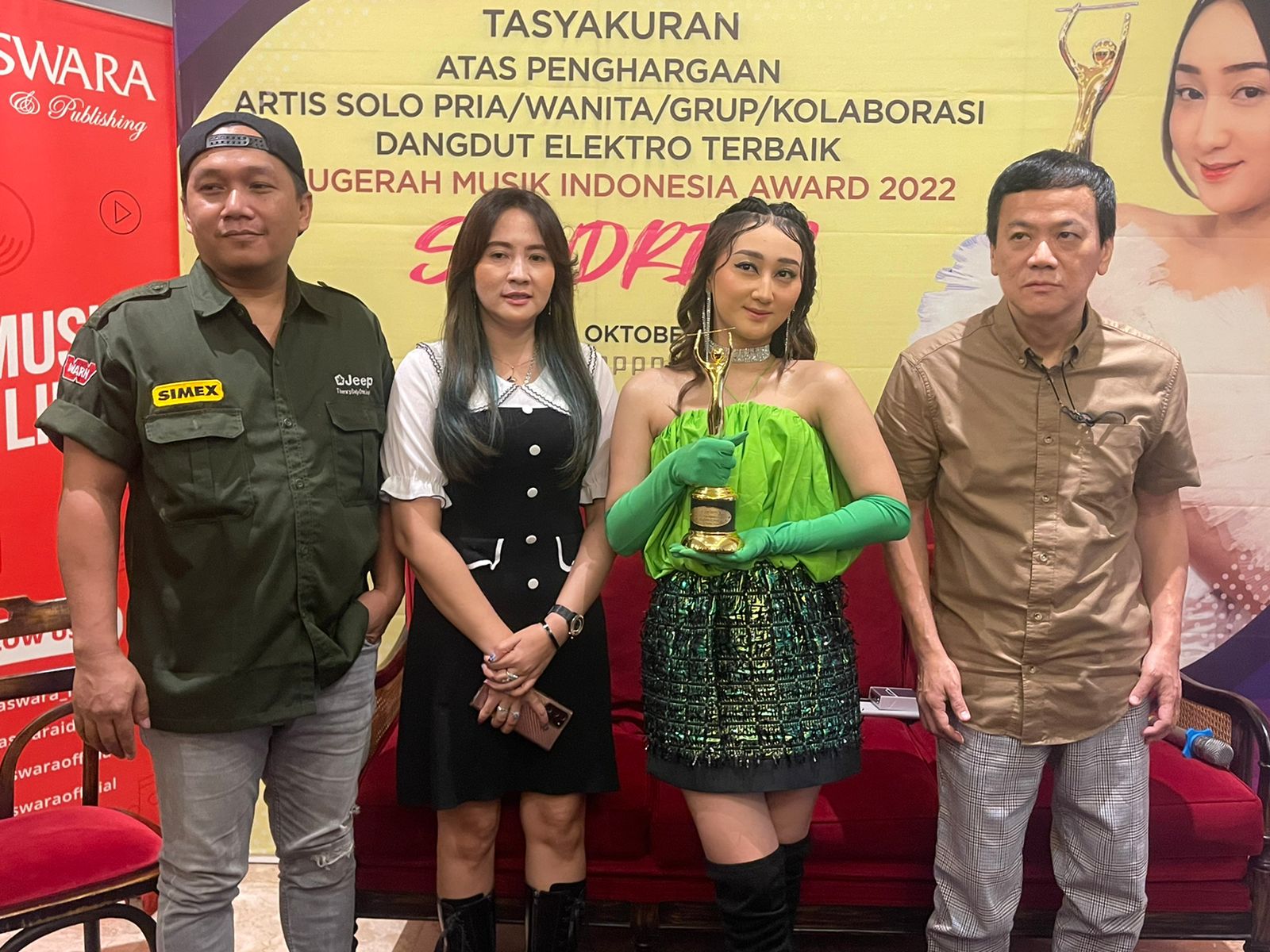 Sandrina Sabet Trofi AMI Awards  2022