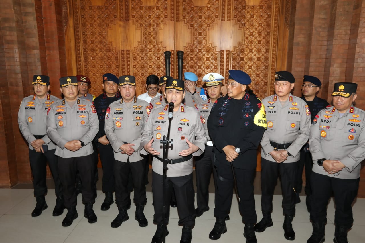 Latihan Pengamanan KTT G20, Polri Gelar di Bali