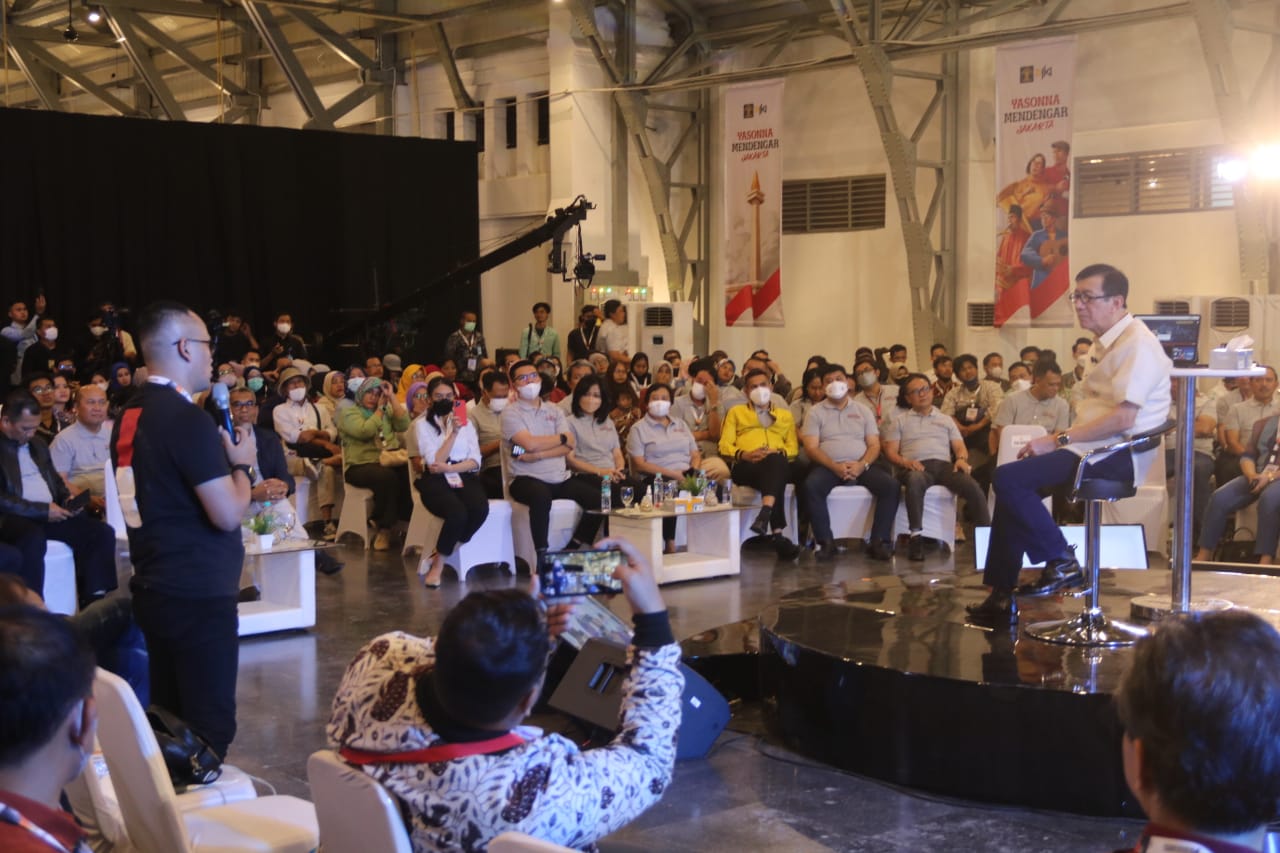“Yasonna Mendengar Jakarta” Masyarakat Bisa Konsultasi Langsung Pentingnya Perlindungan KI