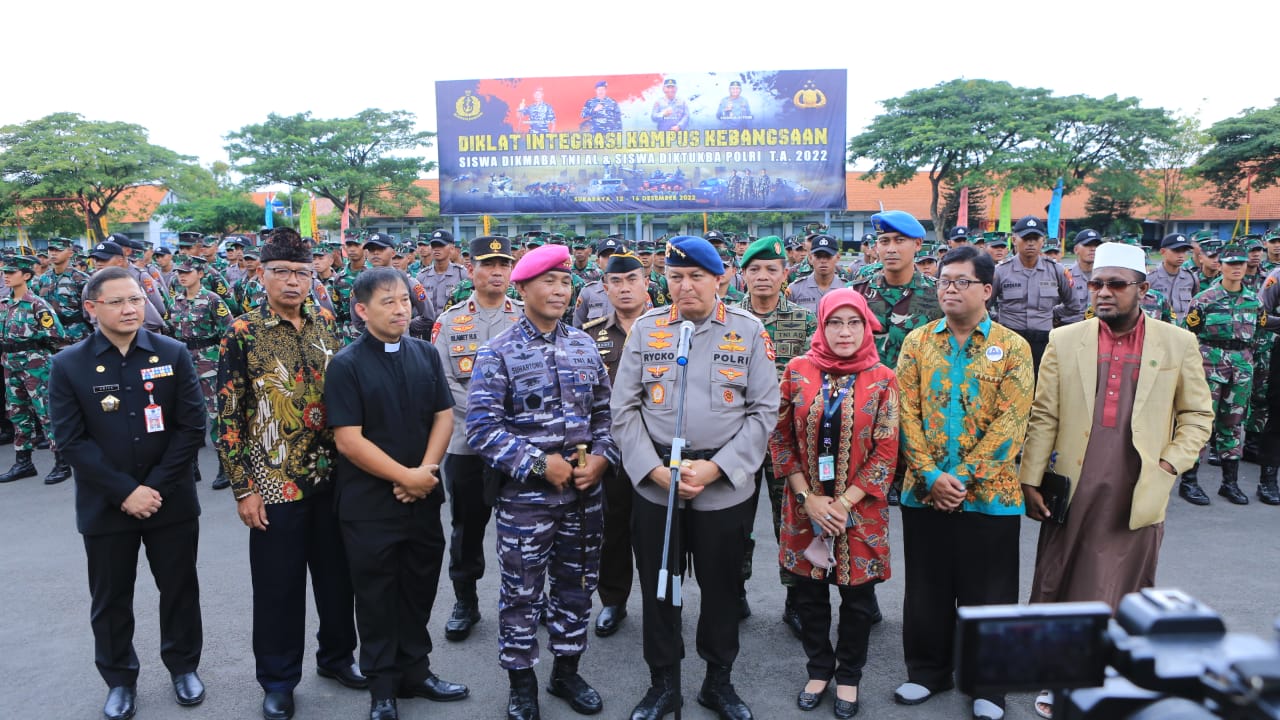 Kalemdiklat Polri Tutup Diklat Integrasi Kampus Kebangsaan TNI dan Polri