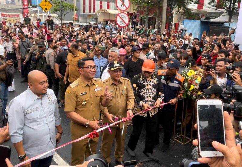 Resmikan Underpass Dewi Sartika, Kang Emil Minta Masyarakat Menjaga ...