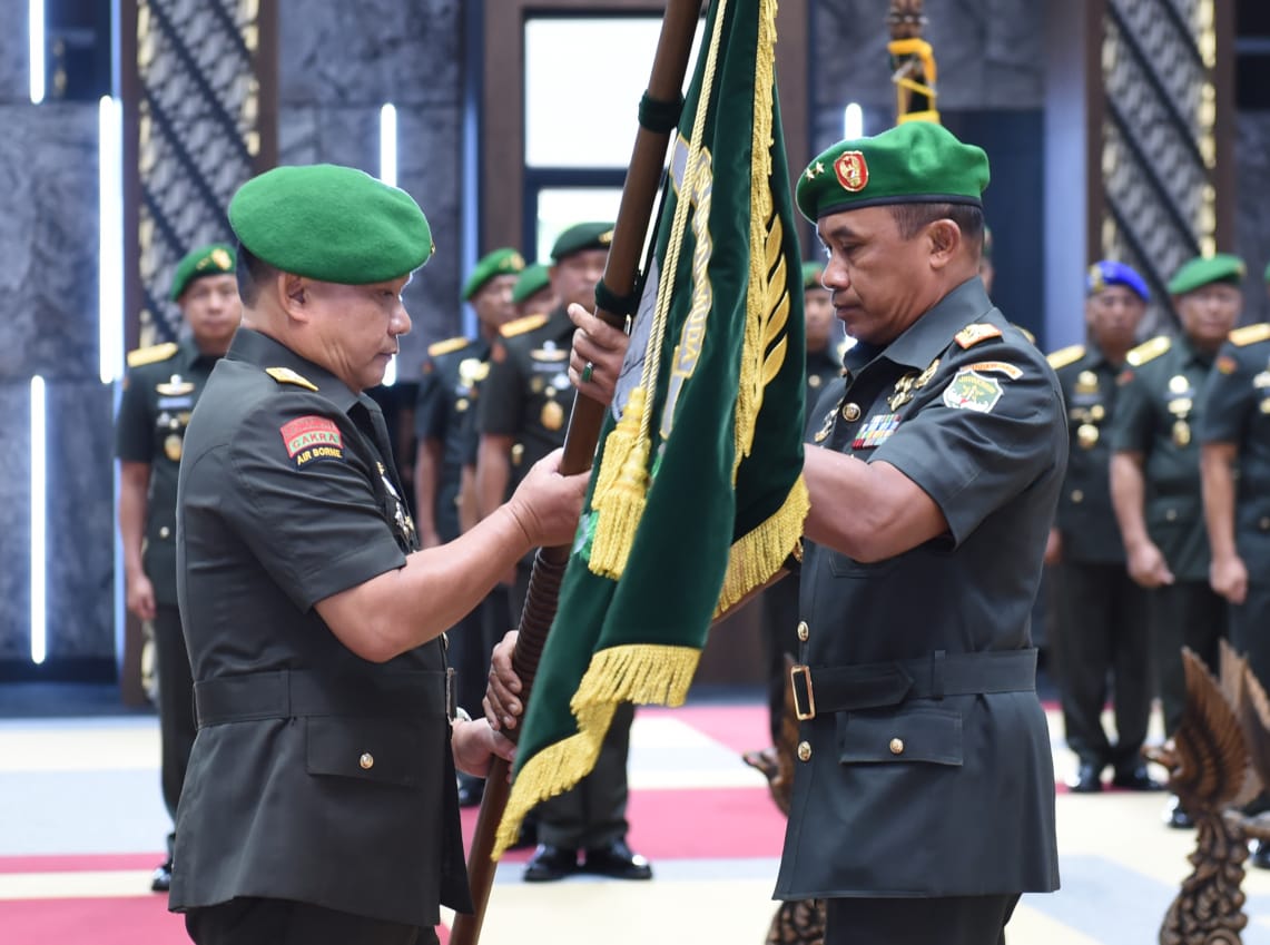 Kasad Pimpin Serah Terima Jabatan, Mayjen TNI Mohamad Hasan Pangdam Jaya