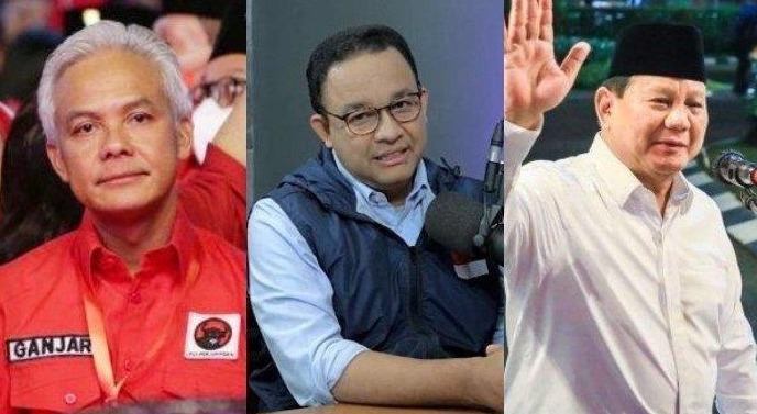 Survei PRC: Prabowo Makin Naik di Top of Mind Capres 2024