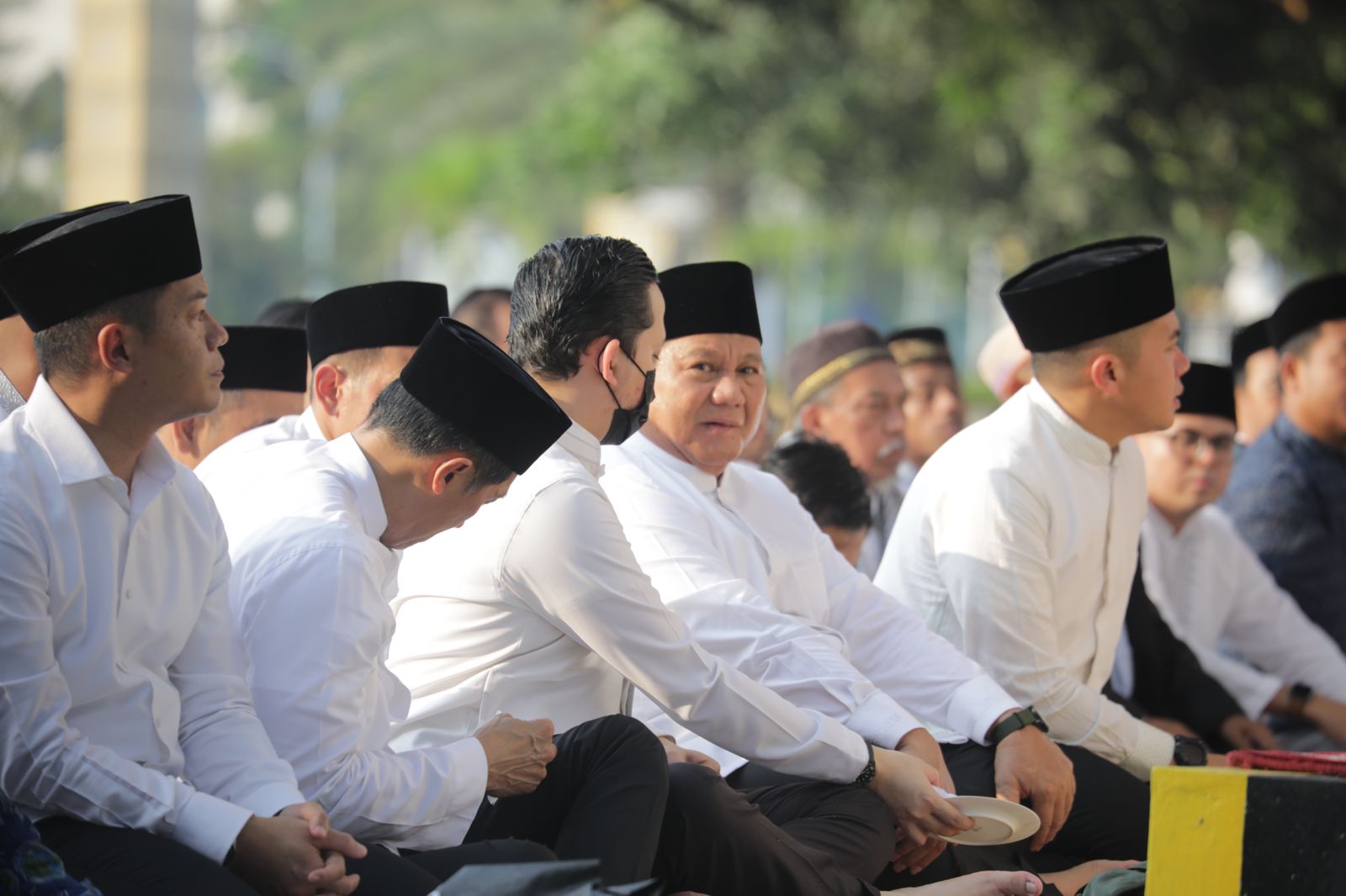 Prabowo Sholat Idulfitri di Masjid Agung Al Azhar, Maknai Hari Raya untuk Introspeksi
