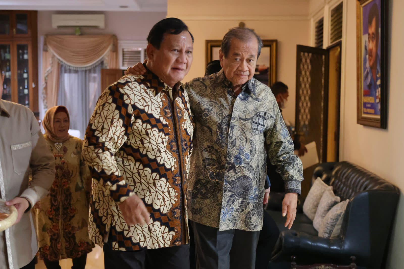 Kunjungan Silaturahmi Idulfitri Prabowo ke Laksamana TNI (Purn) Widodo A.S