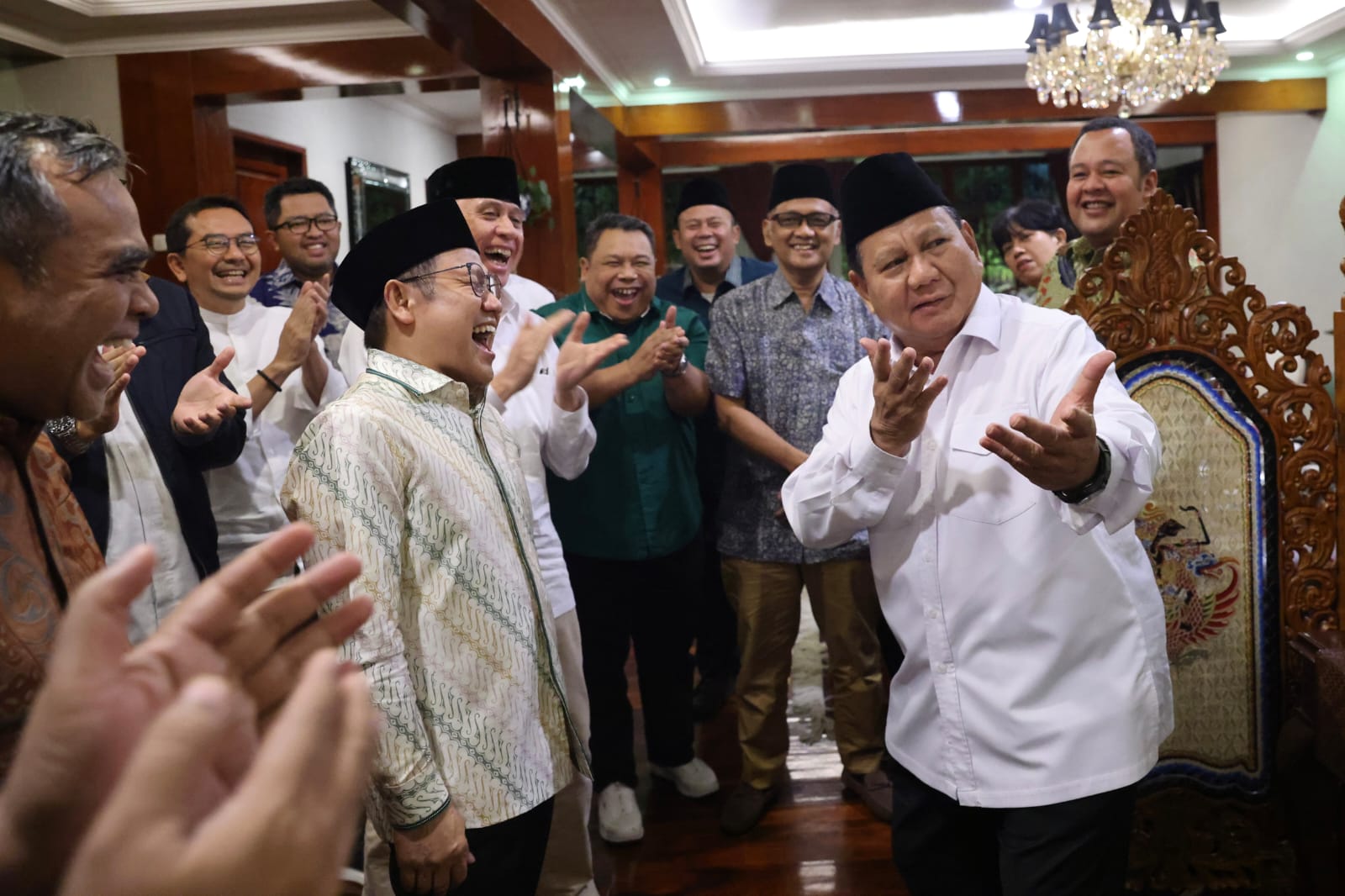 Soal Cawapres, Prabowo: Pokoknya Mantap!