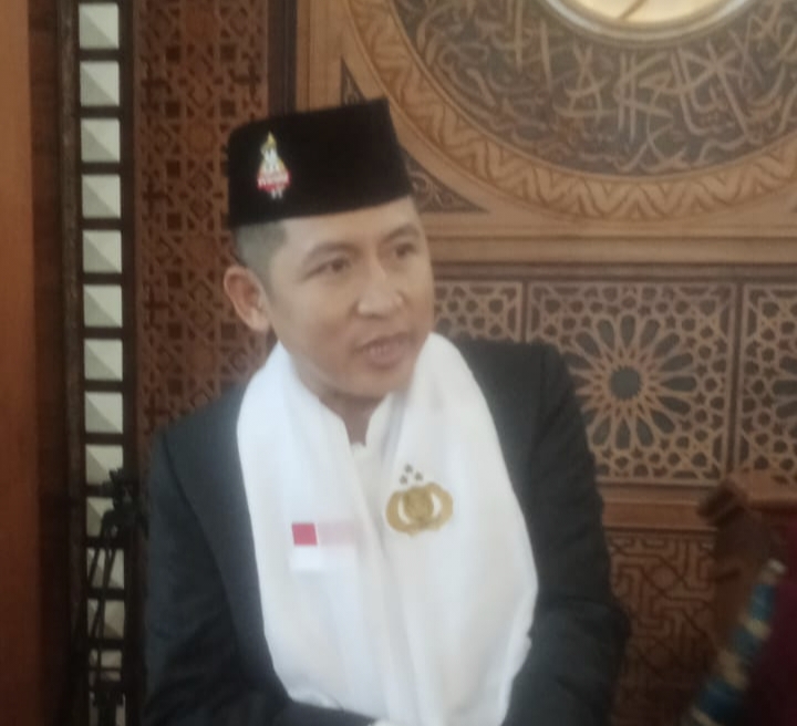 Kombes Pol Ahmad Fuady Imam Sholat Idul Fitri 1 Syawal 1444 H, di Masjid Agung Balaikota Depok