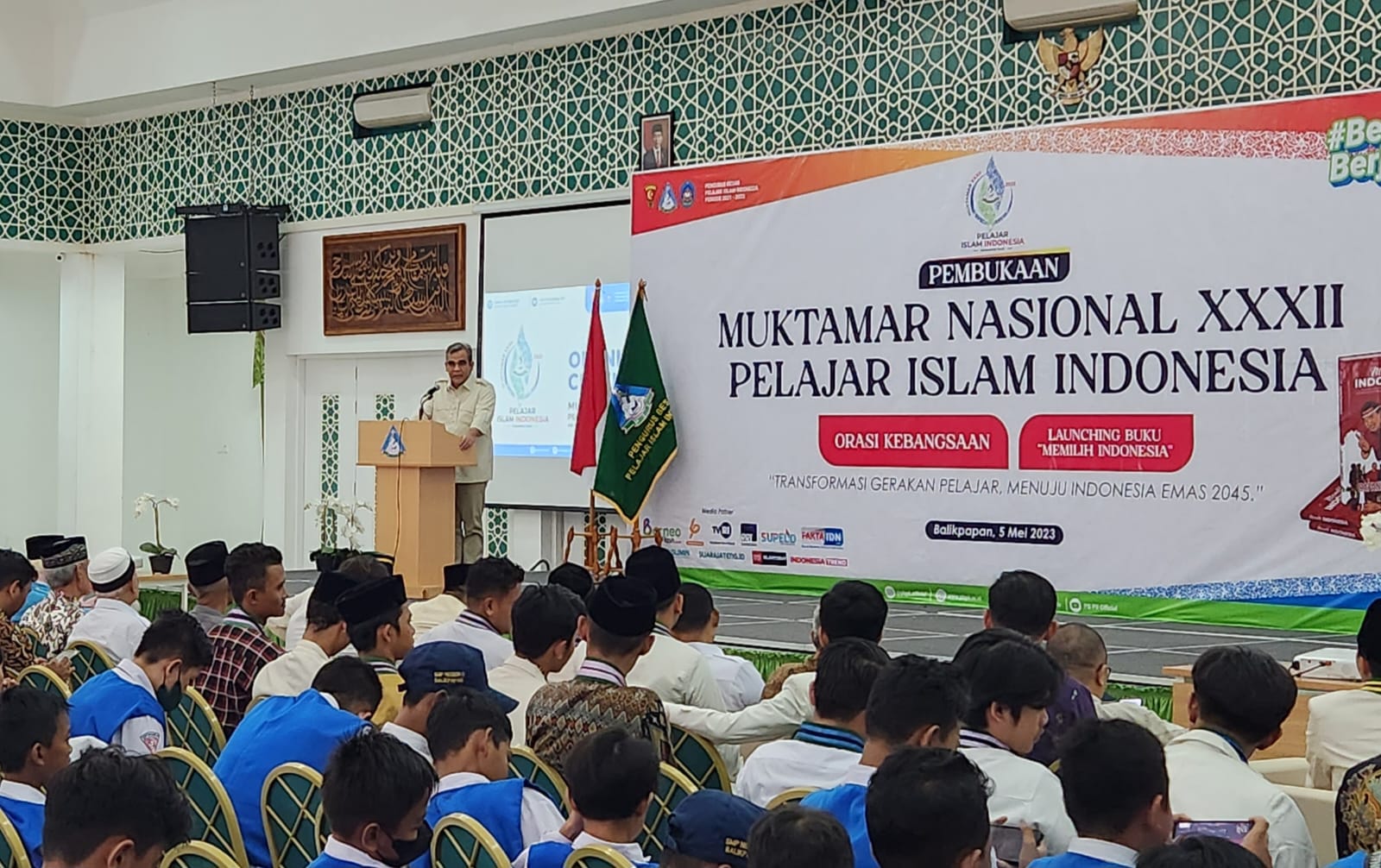 Hadiri Muktamar PII, Wakil Ketua MPR Ajak Pelajar Cermat Memilih Pemimpin di Pemilu 2024