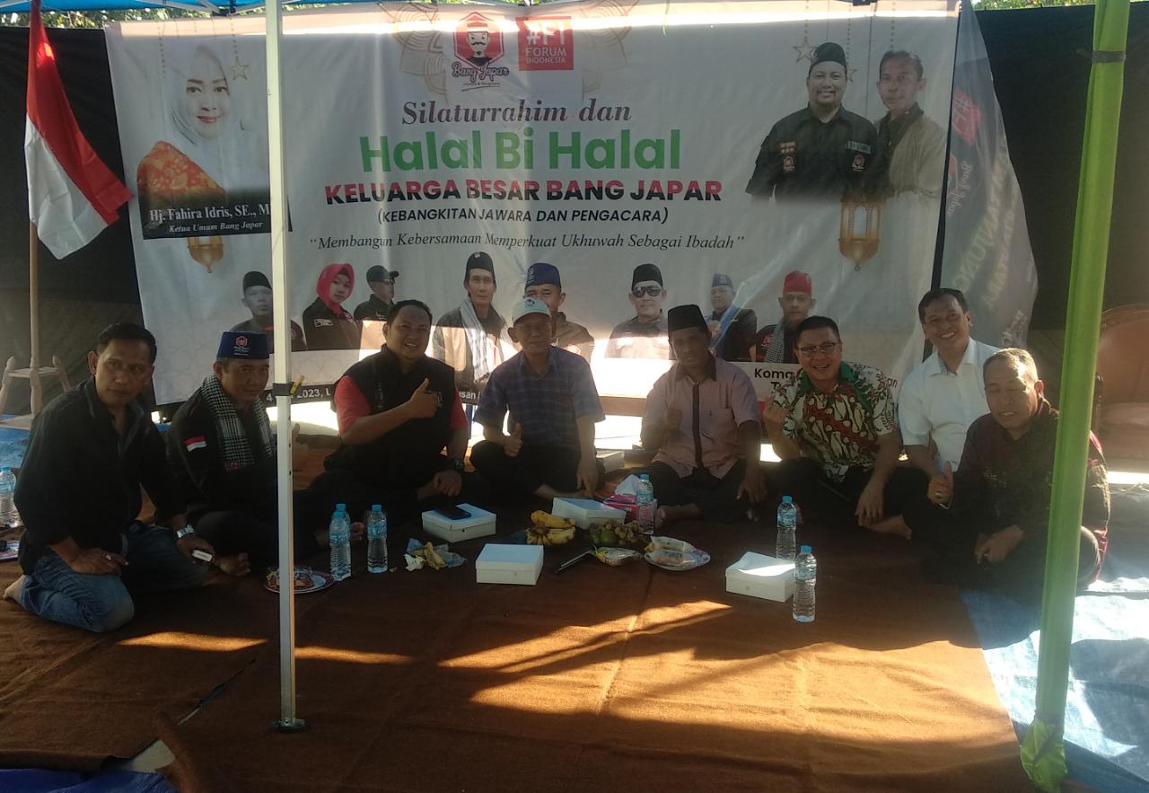 Dedy Bacaleg Partai PKB di Halal Bihalal Bang Japar Korcam Tanjung Priok