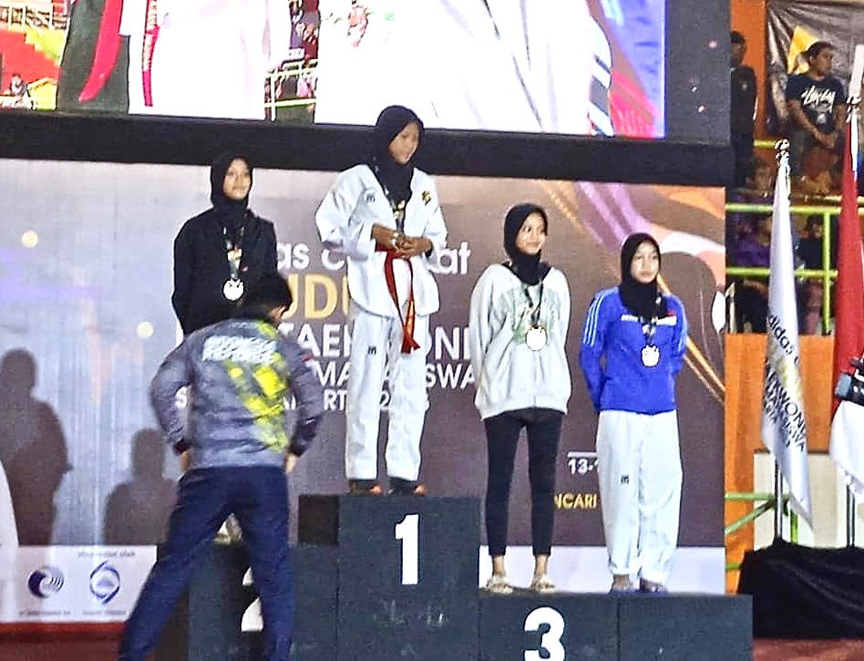 Kirana Sofiyani Asal Depok Raih Juara 1 Liga Taekwondo “Mencari Juara” 2023