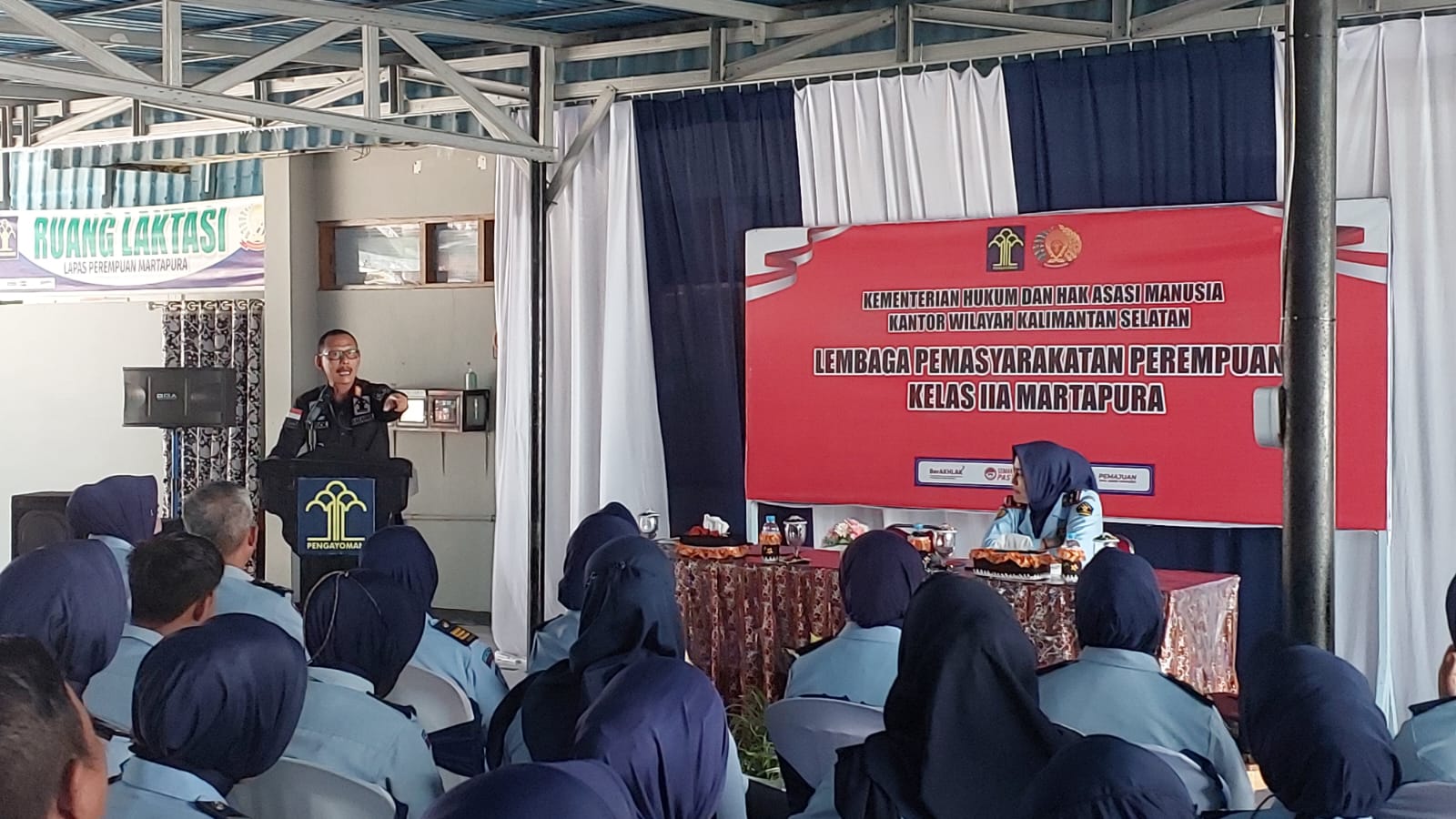 Berkunjung ke Martapura, Kakanwil Berikan Pengarahan kepada Jajaran LPP, LPKA dan Rupbasan