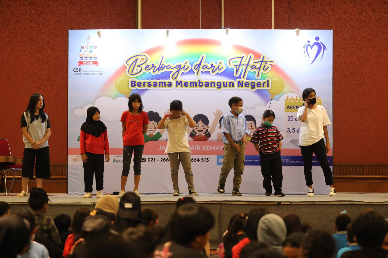 Program CSR Peduli Anak Jakarta Fair, Bantu Panti Asuhan