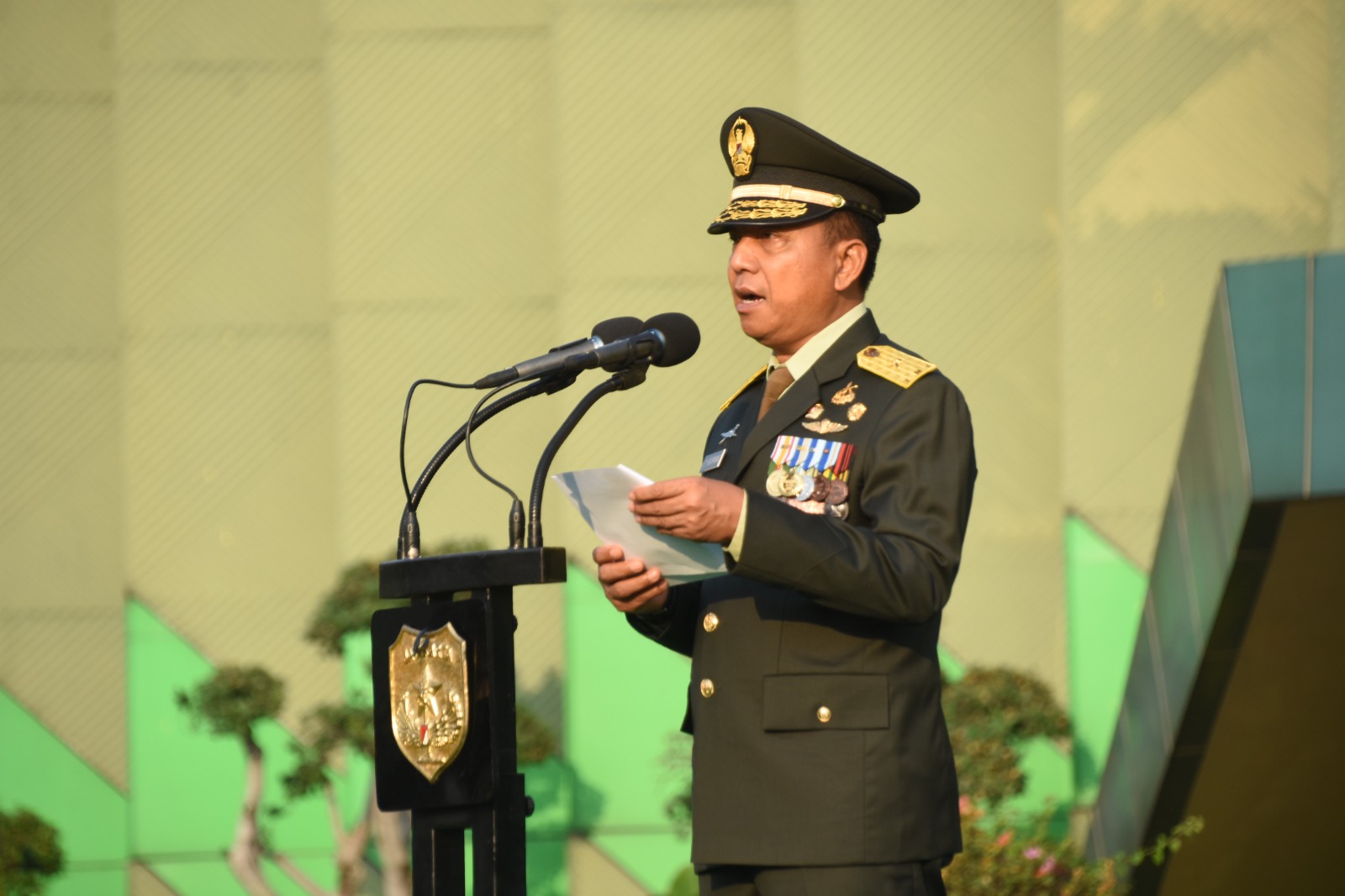 Wujud Penghormatan kepada Para Pejuang dan Pendiri Bangsa, Kodam Jaya Menggelar Upacara HUT ke -78 RI