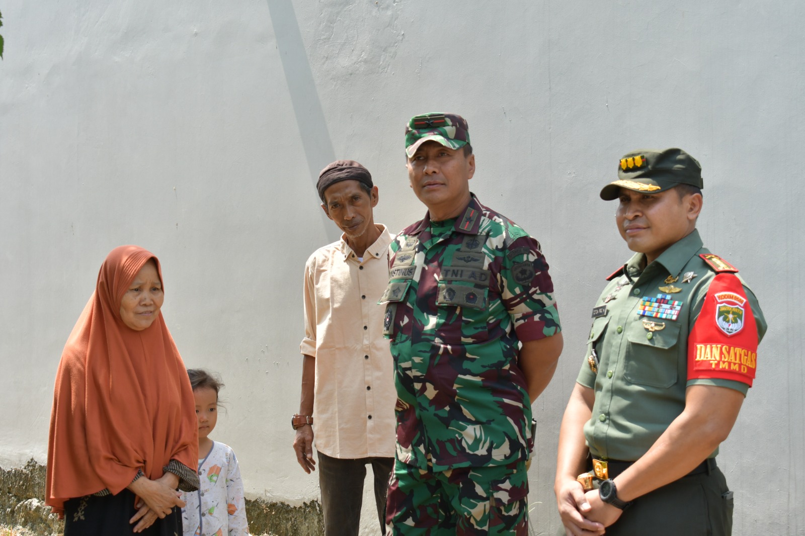 Kunjungan Danrem 051/Wijayakarta di TMMD Kota Depok, Cek Rutilahu