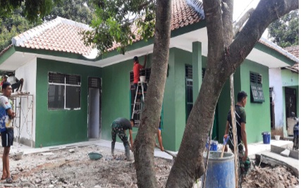 Pembangunan Rutilahu, Pengerasan Jalan dan Drainase, Kegiatan TMMD Kodim 0508/Depok