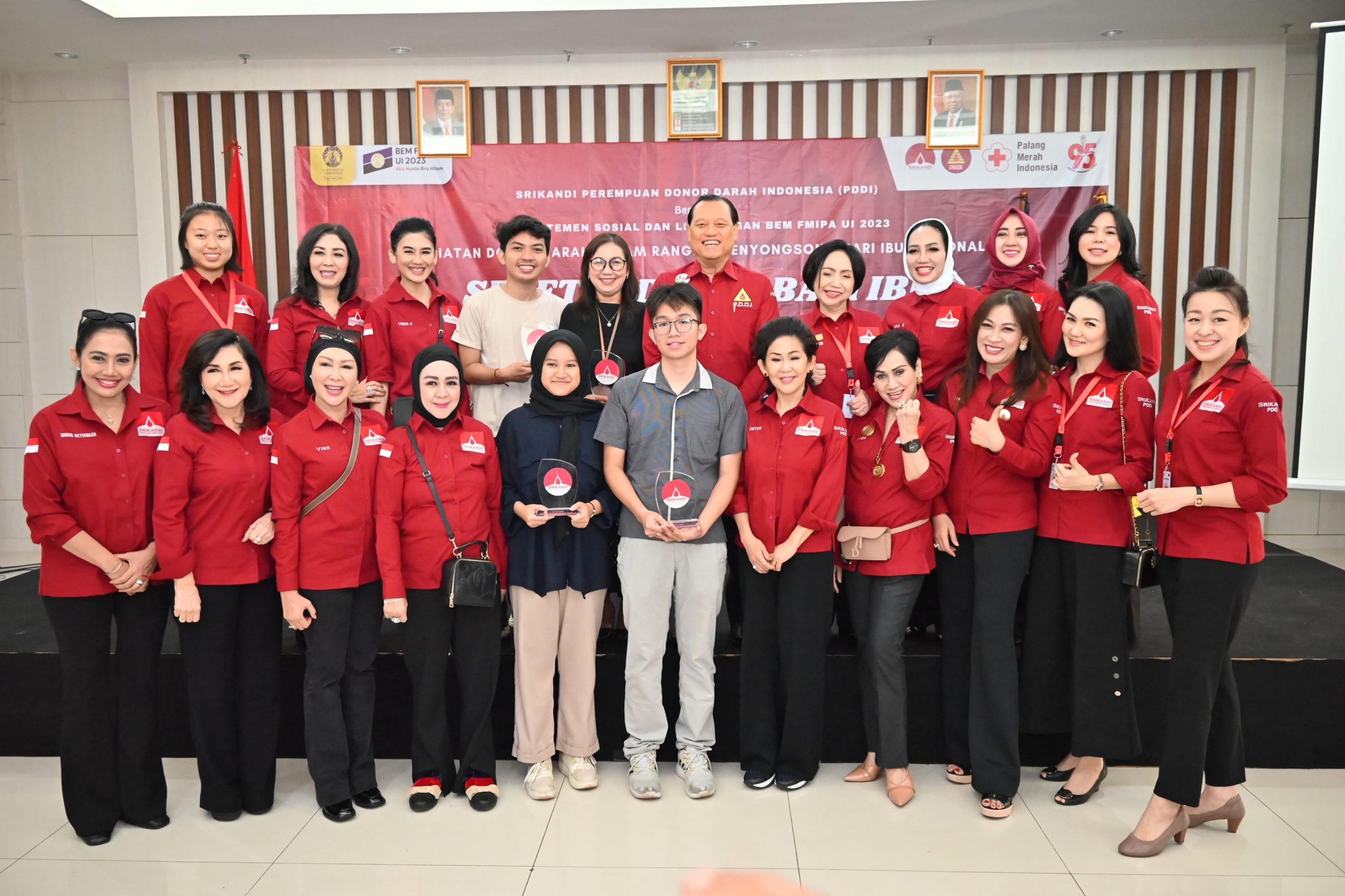 Tularkan Kebiasaan Donor, Srikandi Perempuan Donor Darah Indonesia “Goes To Campus Setetes Darah Berjuta Harapan”