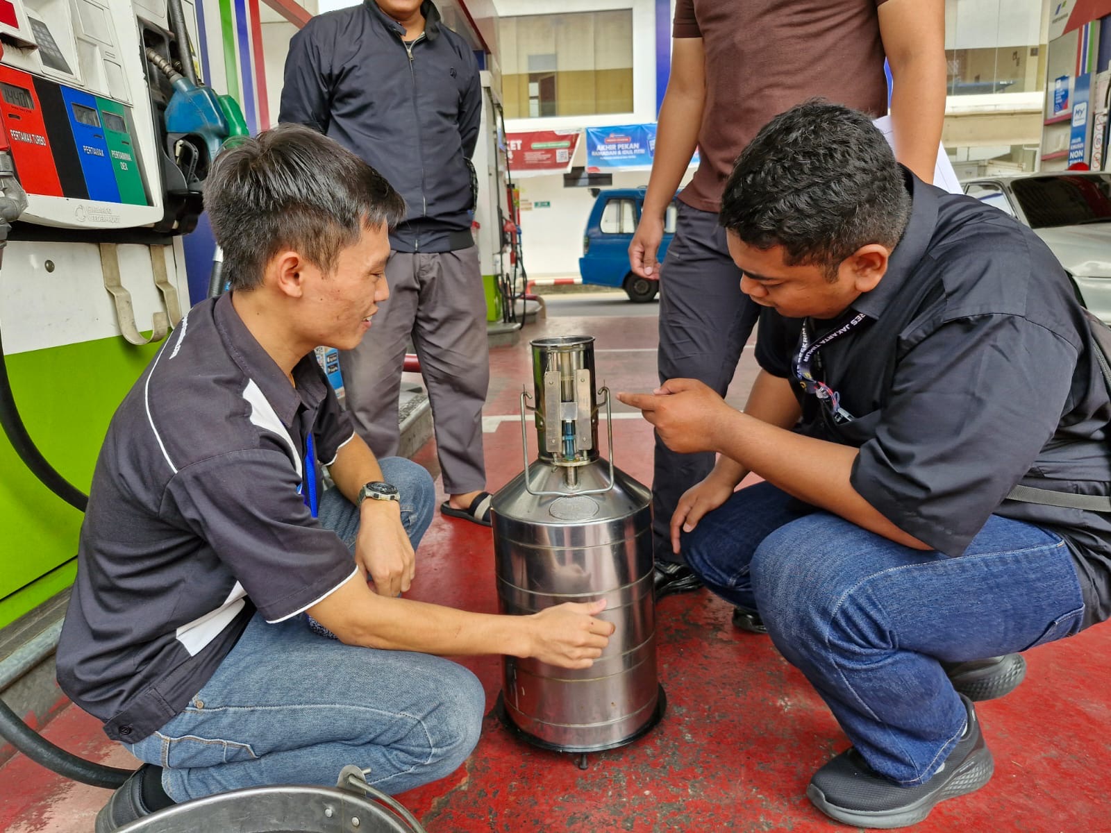 Cegah Penyimpangan, Satuan Reserse Kriminal Khusus Jakarta Timur Cek Sejumlah SPBU