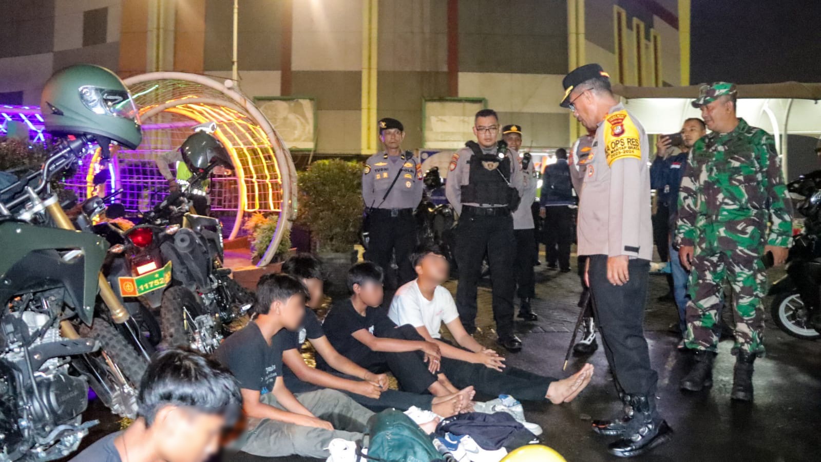 Operasi Cipkon di Bulan Suci Ramadhan Bersama 4 Pilar Jaktim, Amankan Remaja Akan Tawuran