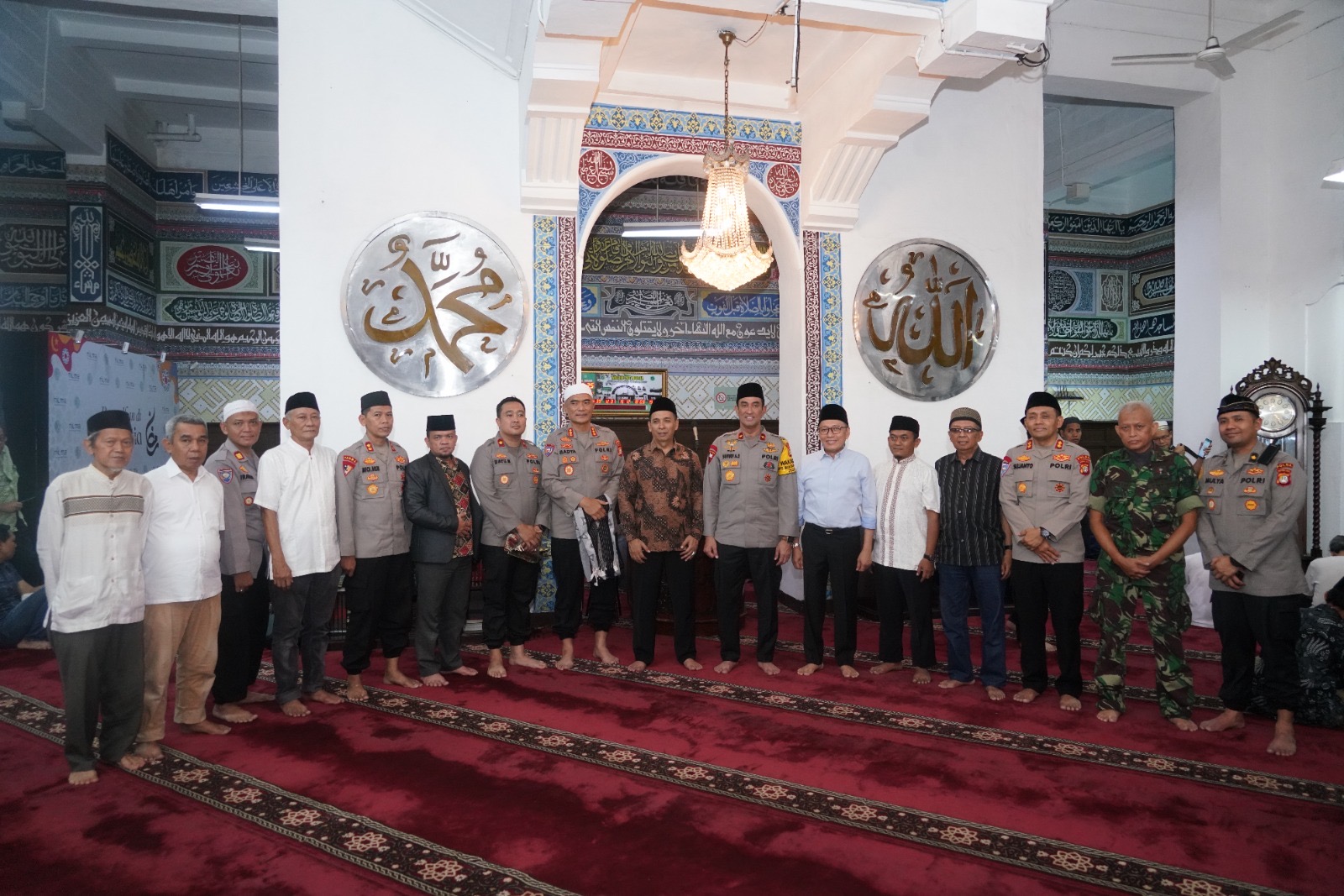 Wakapolda Metro Jaya Beri Himbauan Kamtibmas Di Masjid Jami’ Cut Mutya.