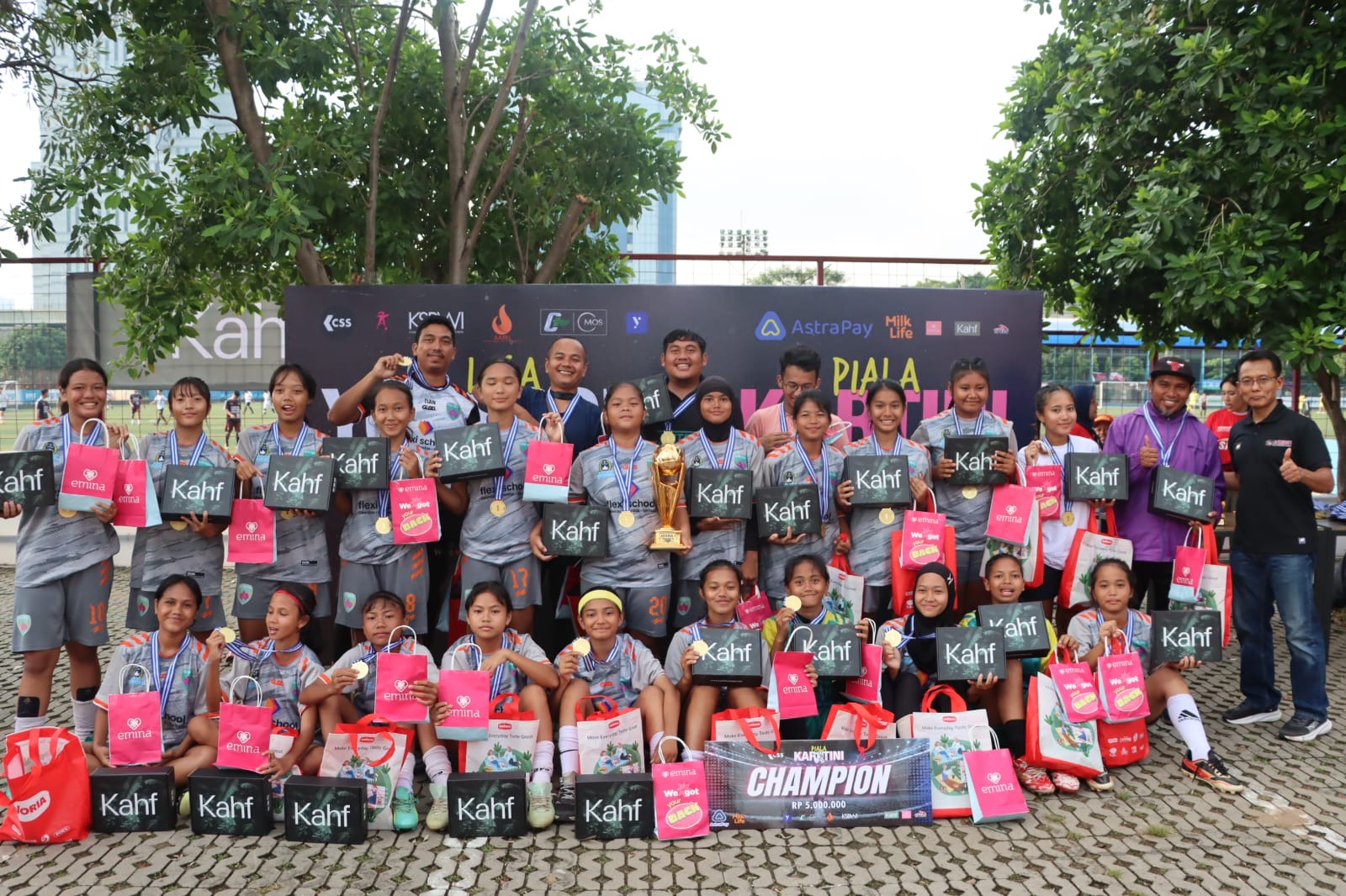 ASBWI dan CSS Sukses Gelar Fun Football Liga Yooscout x Piala Kartini