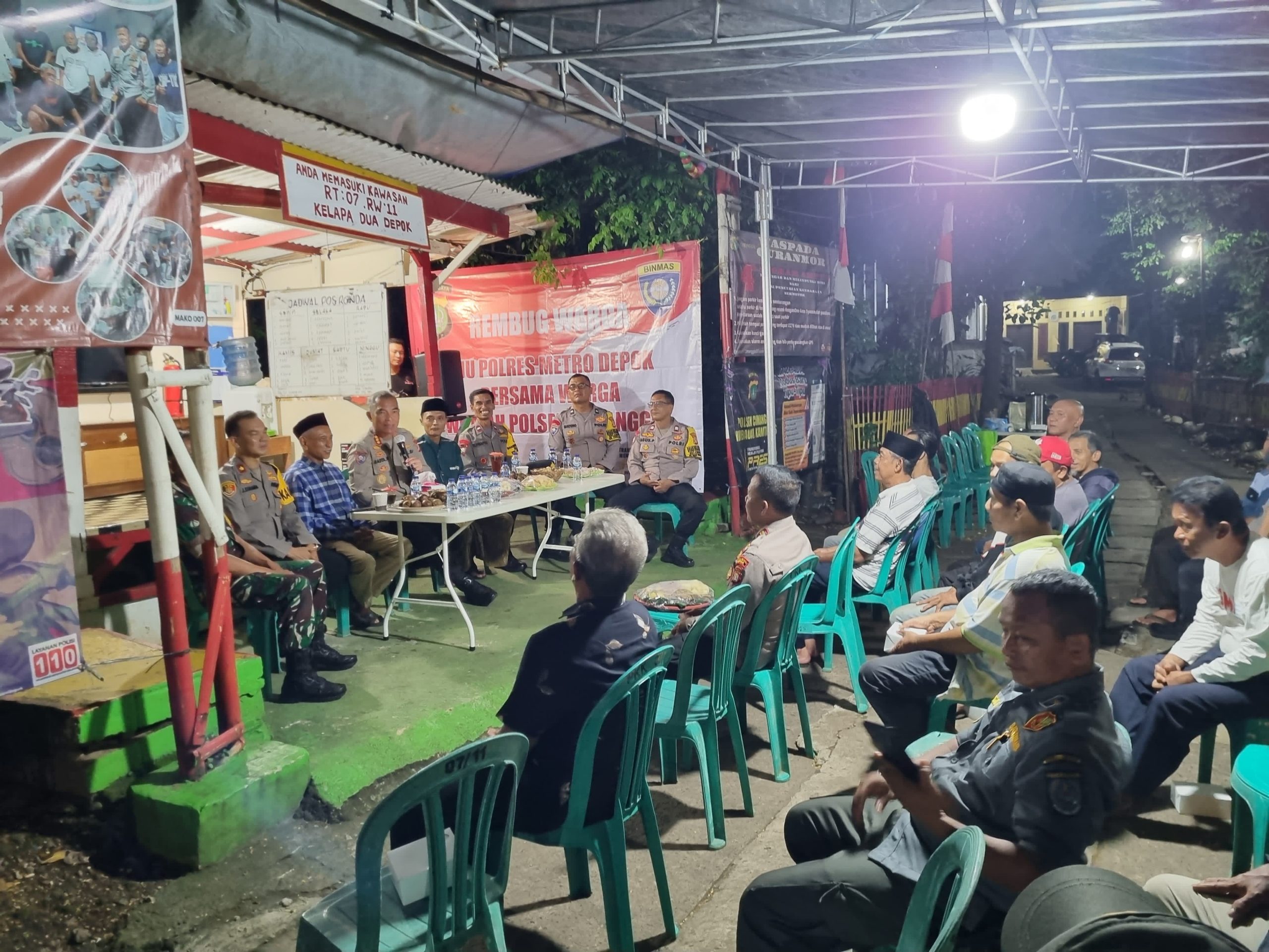 Cooling System Dirbinmas Polda Metro Jaya Silaturahmi Dengan Tokoh Masyarakat