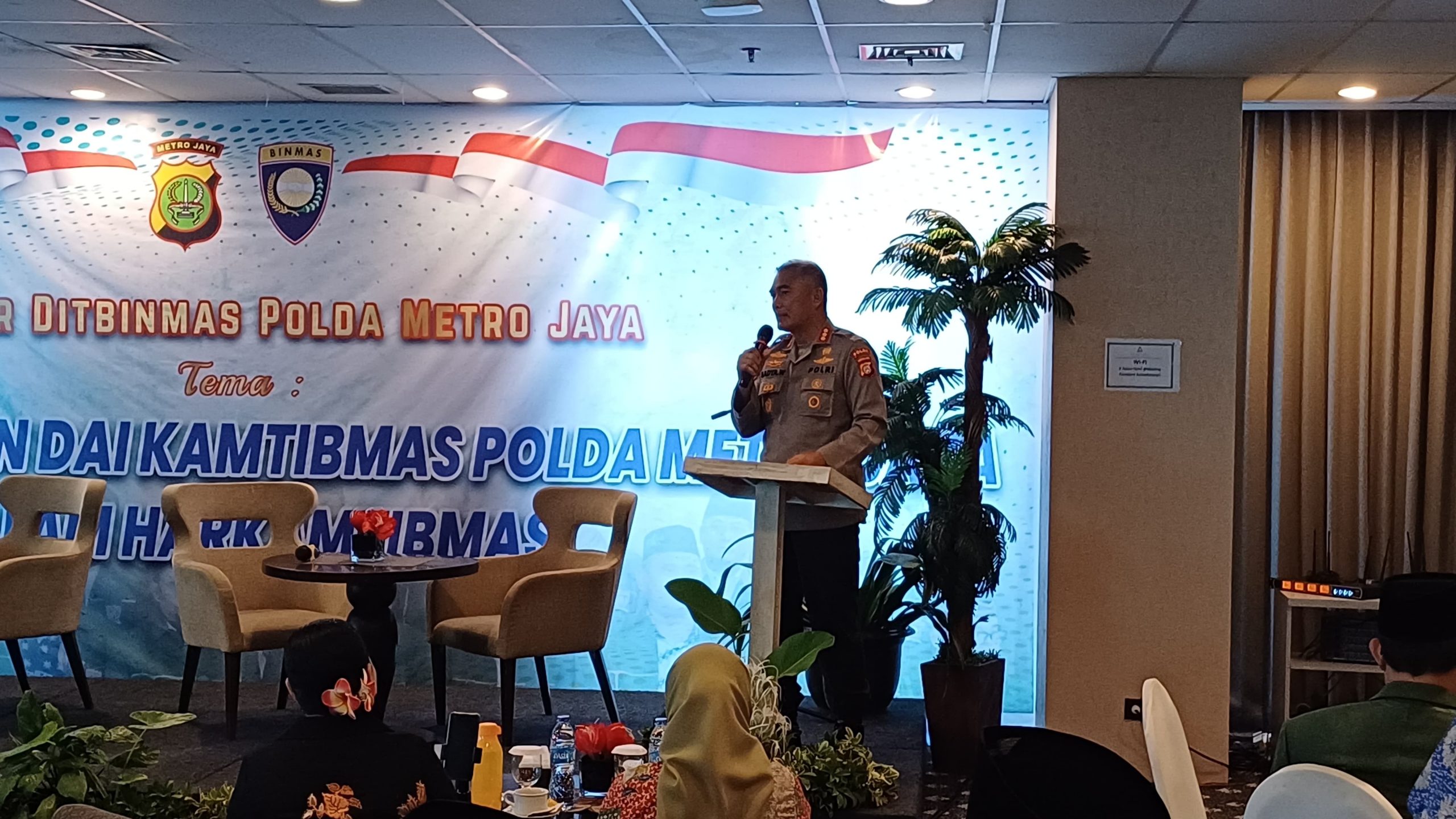 Ditbinmas Polda Metro Jaya Gelar Seminar Tentang Optimalisasi Peran Da’i Kamtibmas Dalam Harkamtibmas