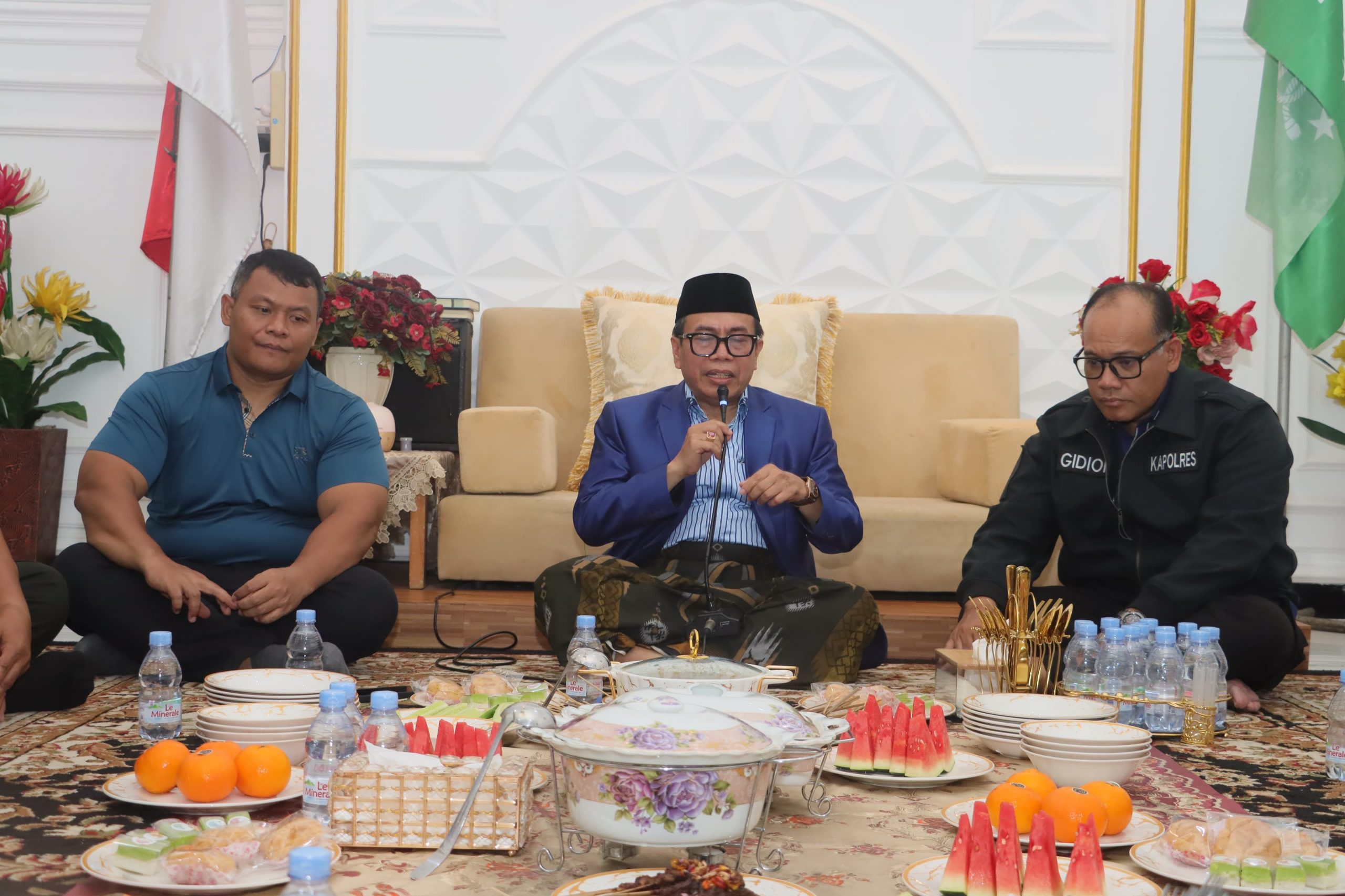 Kapolres Metro Jakarta Utara Silahturahmi Dipesantren Ilmu Qur’an Al Misbah di Tanjung Priok