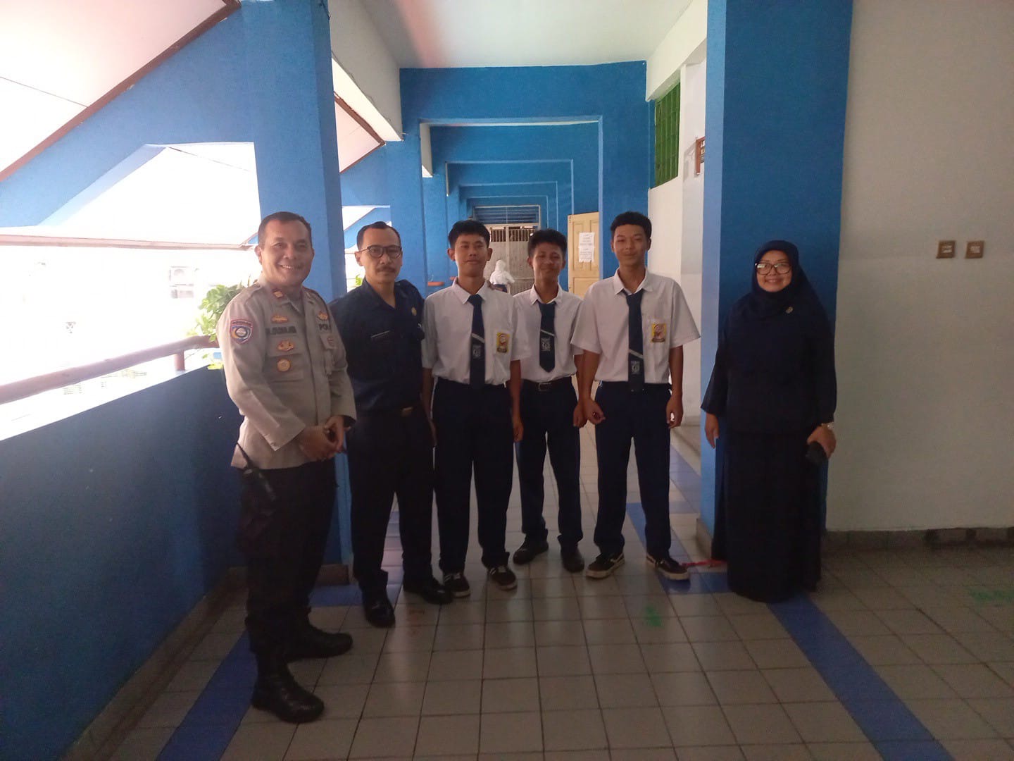 Police Goes To School Di SMP Negeri 118 Jakarta