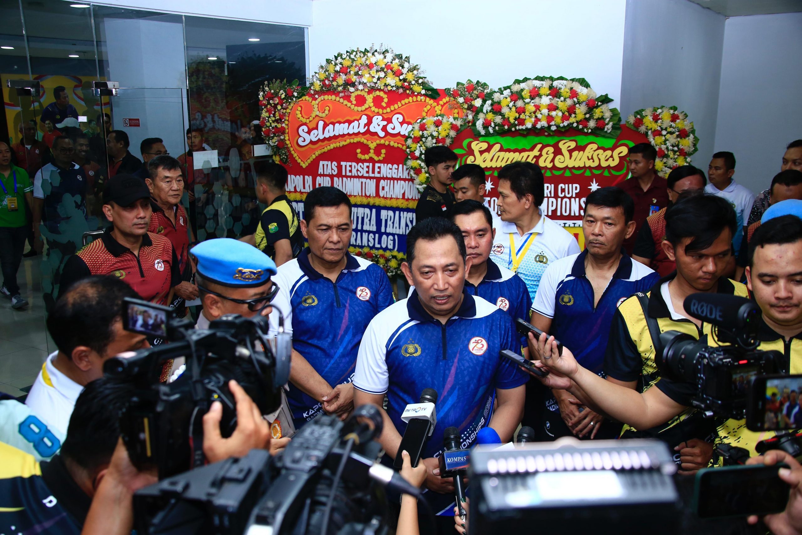 Jenderal Sigit: Turnamen Bulutangkis Kapolri Cup Berpeluang Mengikuti Kejuaraan Nasional dan Internasional