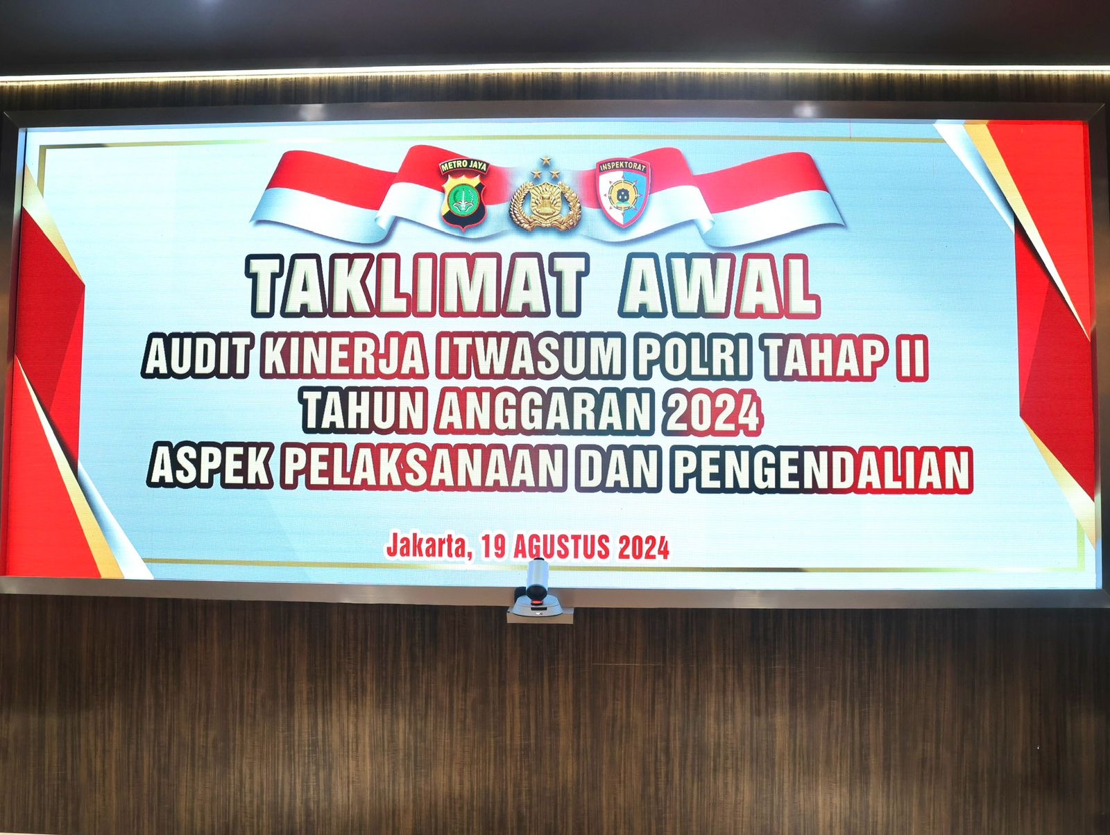 Polda Metro Jaya Terima Tim Audit Kinerja Itwasum Polri T.A. 2024