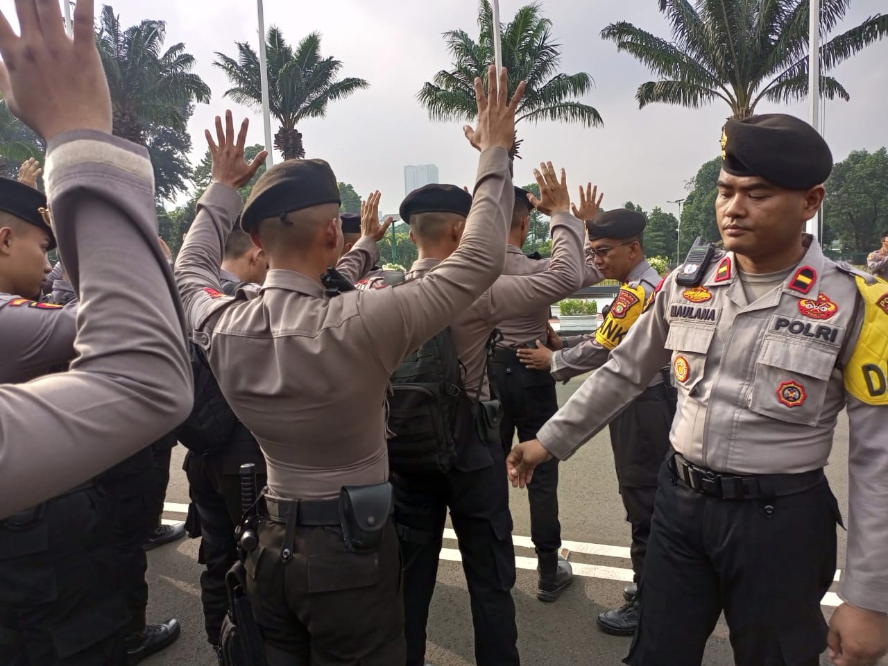 Polri Siapkan 4.716 Personil, Amankan Obyek Vital di Wilayah Jakarta Pusat