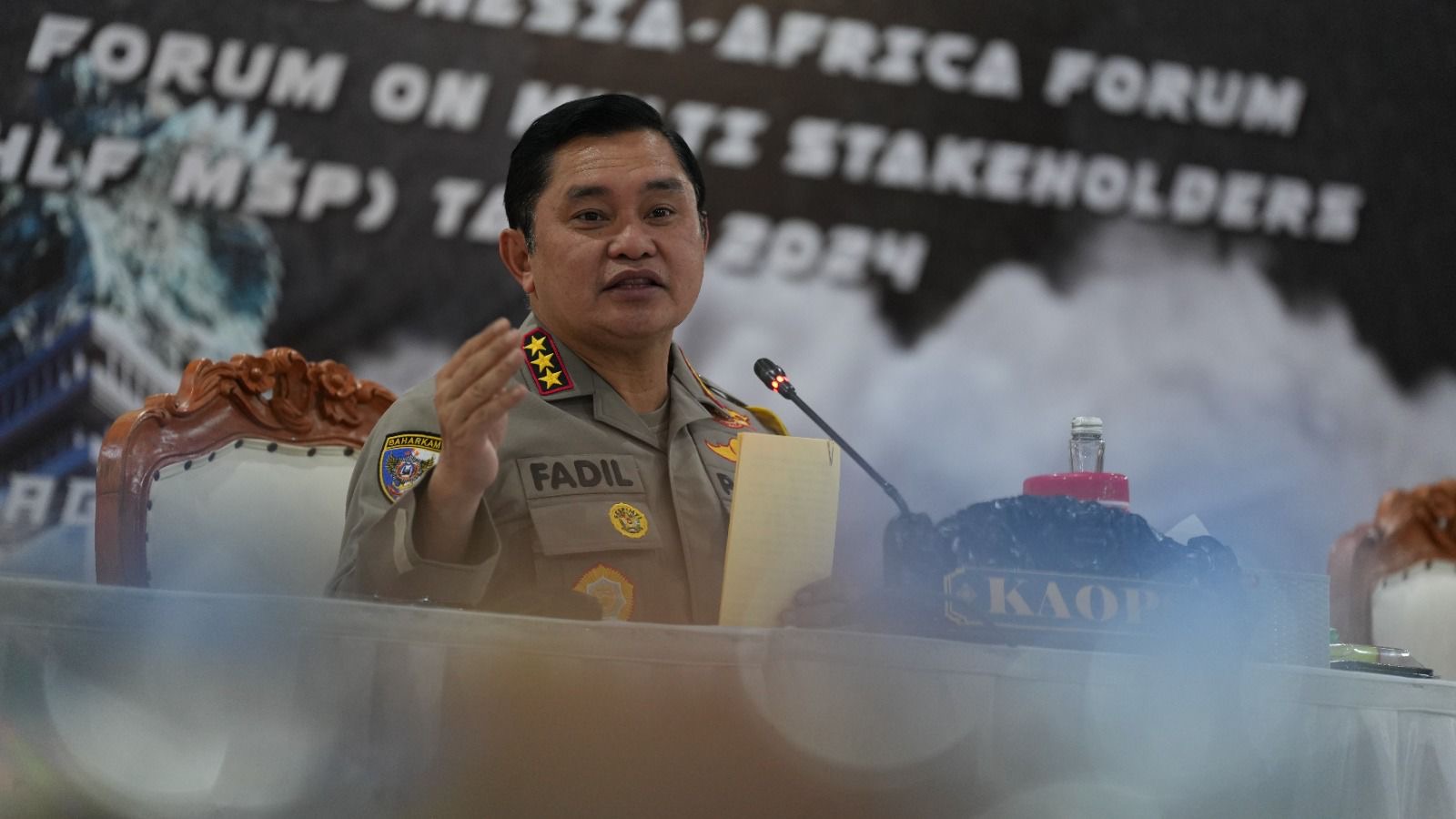 Strategi Polri Sukseskan Penyelenggaraan KTT IAF ke-2 di Bali