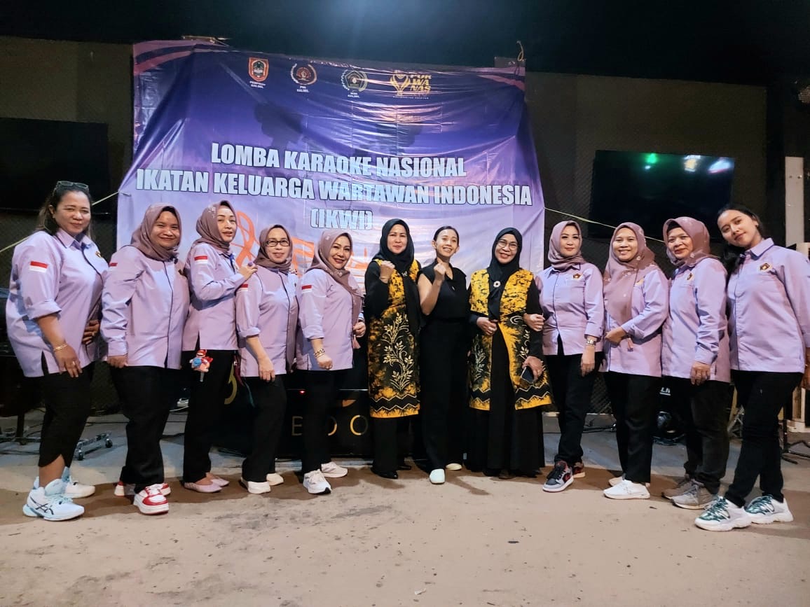 Berlangsung Meriah Lomba Karoke Keluarga Wartawan Indonesia