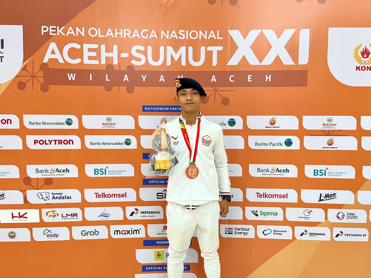 PON XXI Aceh – Sumut, Tiga Atlet Polri Raih Emas, Perak dan Perunggu di Cabor Judo dan Muaythai