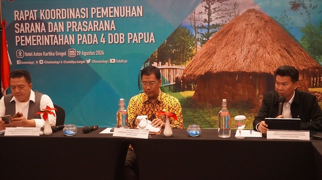 Pemerintah Lakukan Percepatan Pembangunan di Kawasan Pemerintahan Provinsi (KPP) DOB Papua