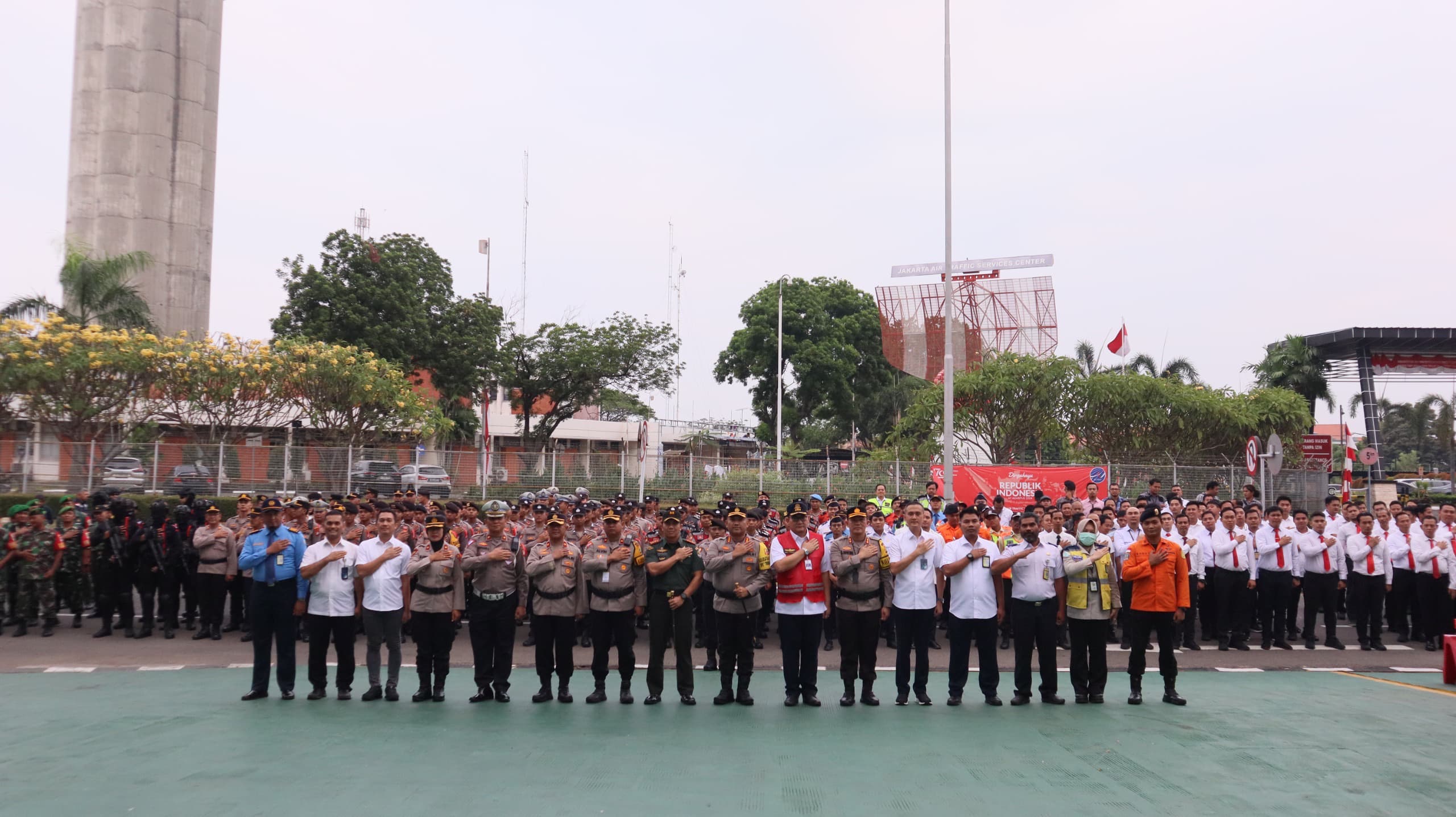 Apel Gabungan POLRES Bandara Soetta, Pam Kunjungan Paus Fransiskus dan Kedatangan delegasi International Sustainability Forum