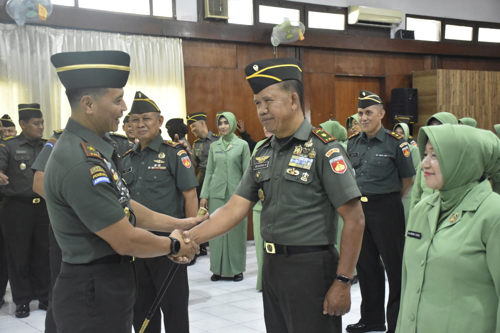 Sebanyak 862 Prajurit Jajaran Korem 072/Pamungkas Naik Pangkat Periode 1 Oktober 2024